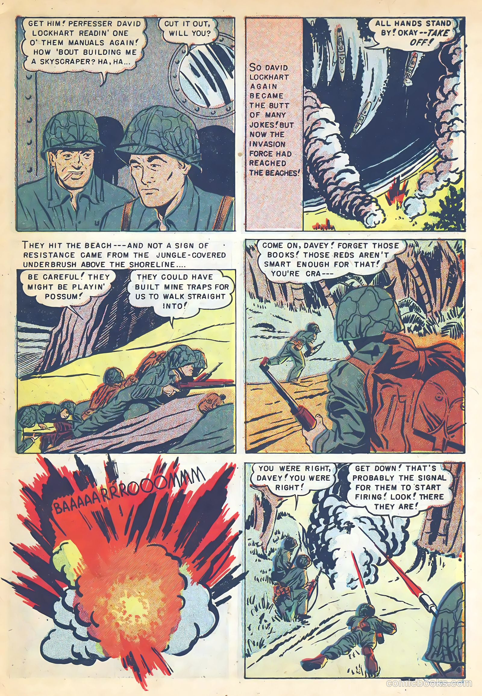 U.S. Tank Commandos #3 — page 31 of 36