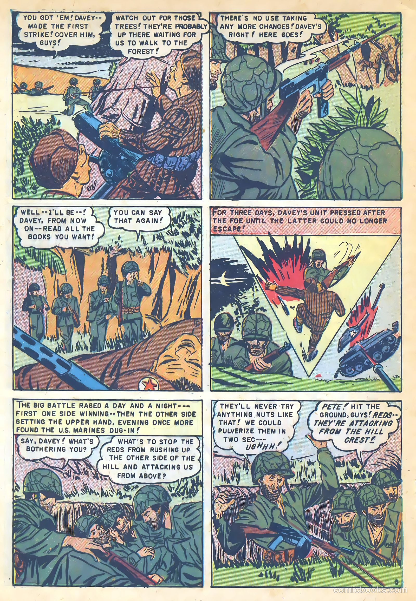 U.S. Tank Commandos #3 — page 32 of 36