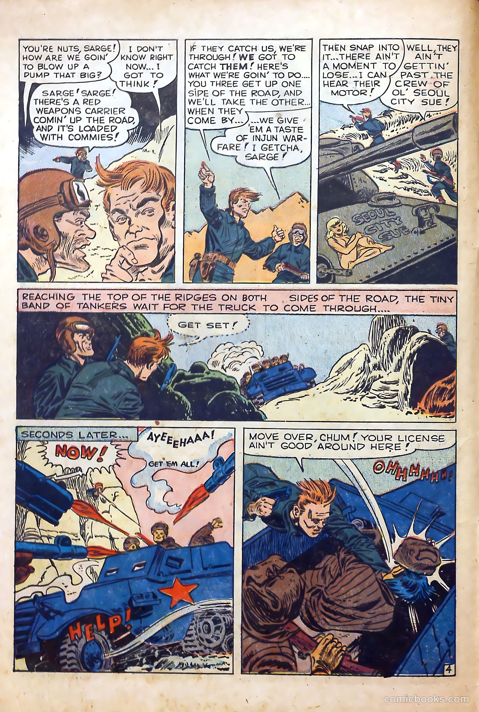 U.S. Tank Commandos #4 — page 6 of 36