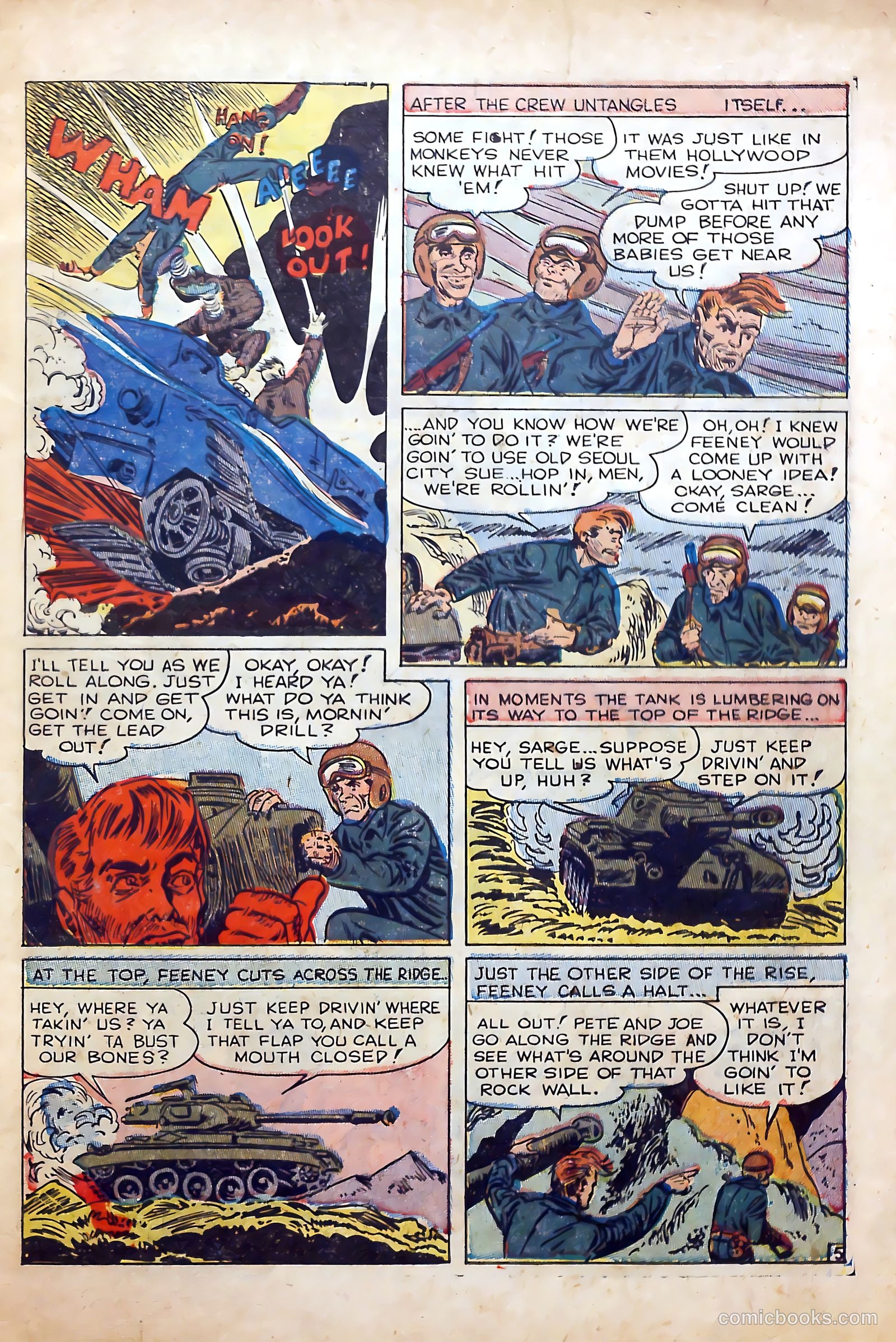 U.S. Tank Commandos #4 — page 7 of 36