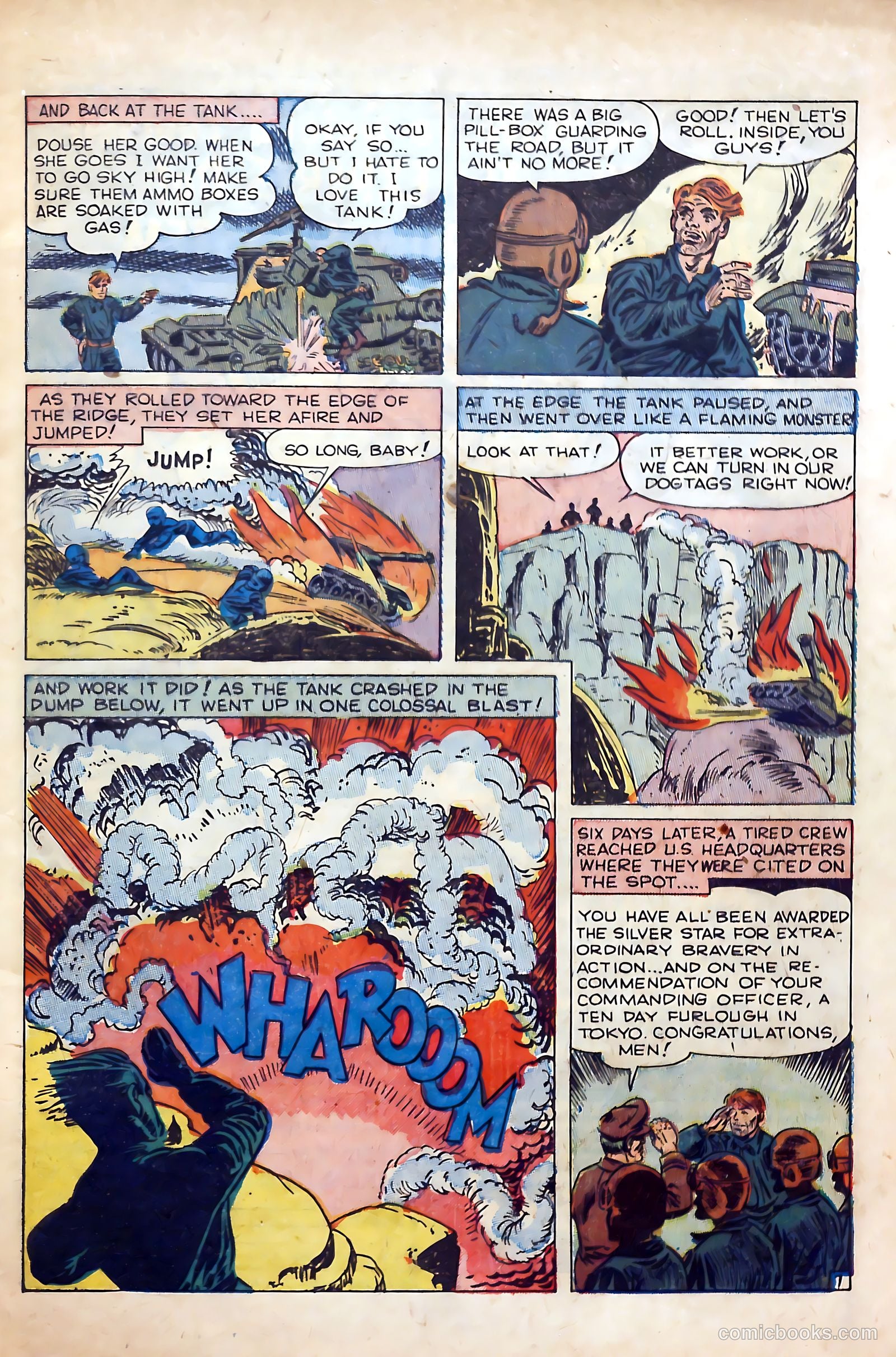 U.S. Tank Commandos #4 — page 9 of 36