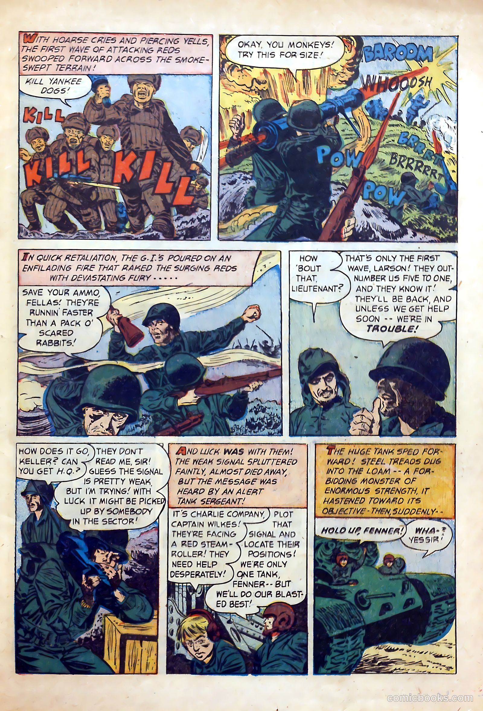 U.S. Tank Commandos #4 — page 13 of 36
