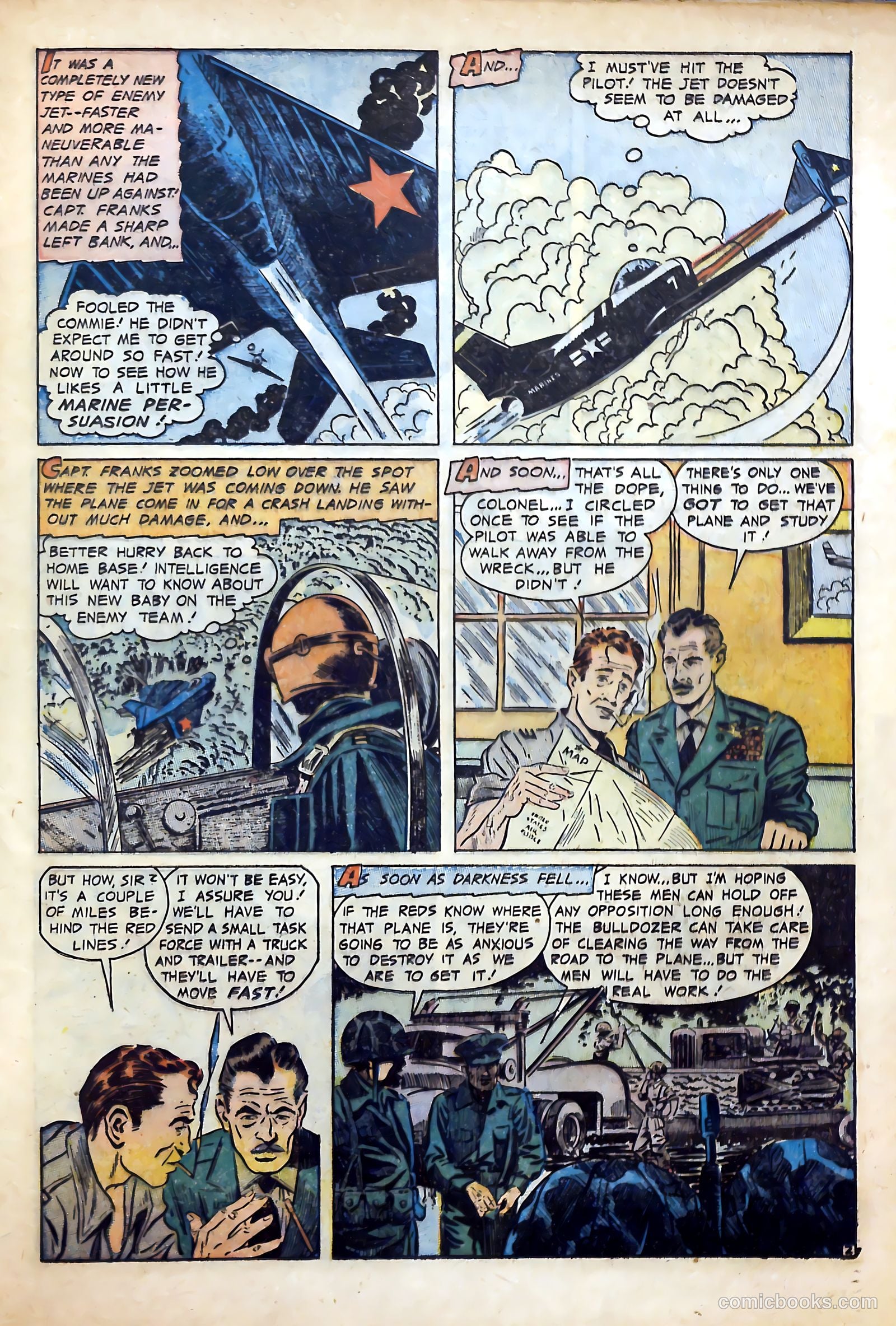 U.S. Tank Commandos #4 — page 21 of 36