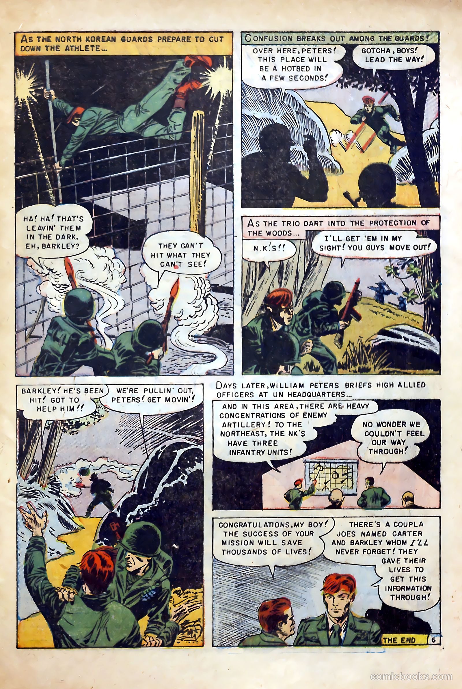 U.S. Tank Commandos #4 — page 33 of 36