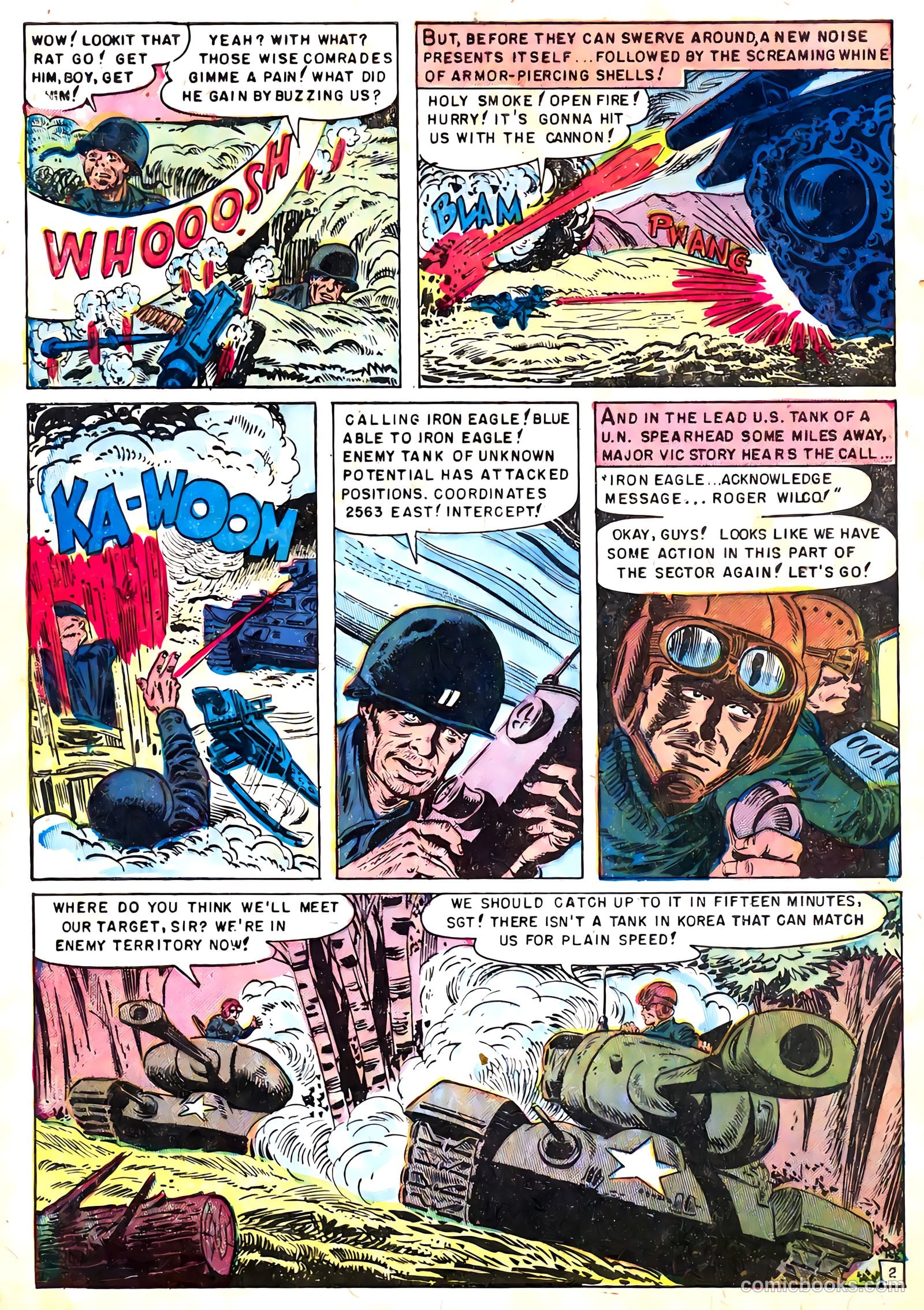 U.S. Tank Commandos #8 — page 4 of 36