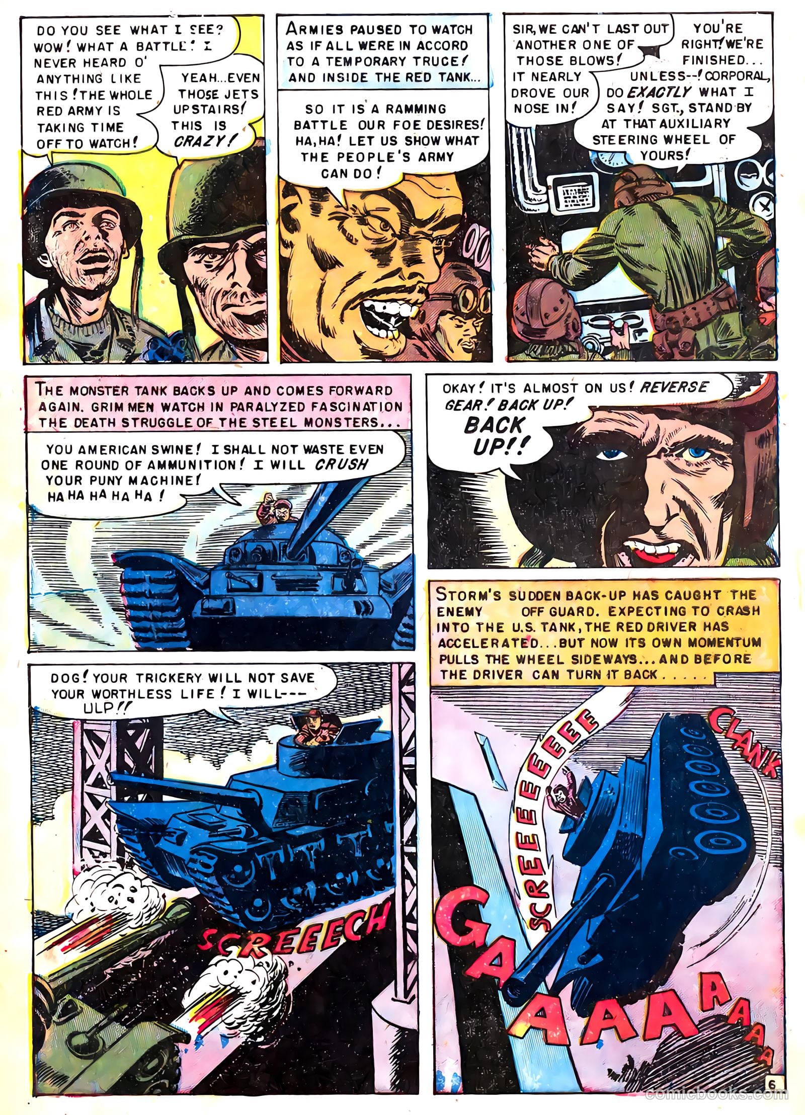 U.S. Tank Commandos #8 — page 8 of 36