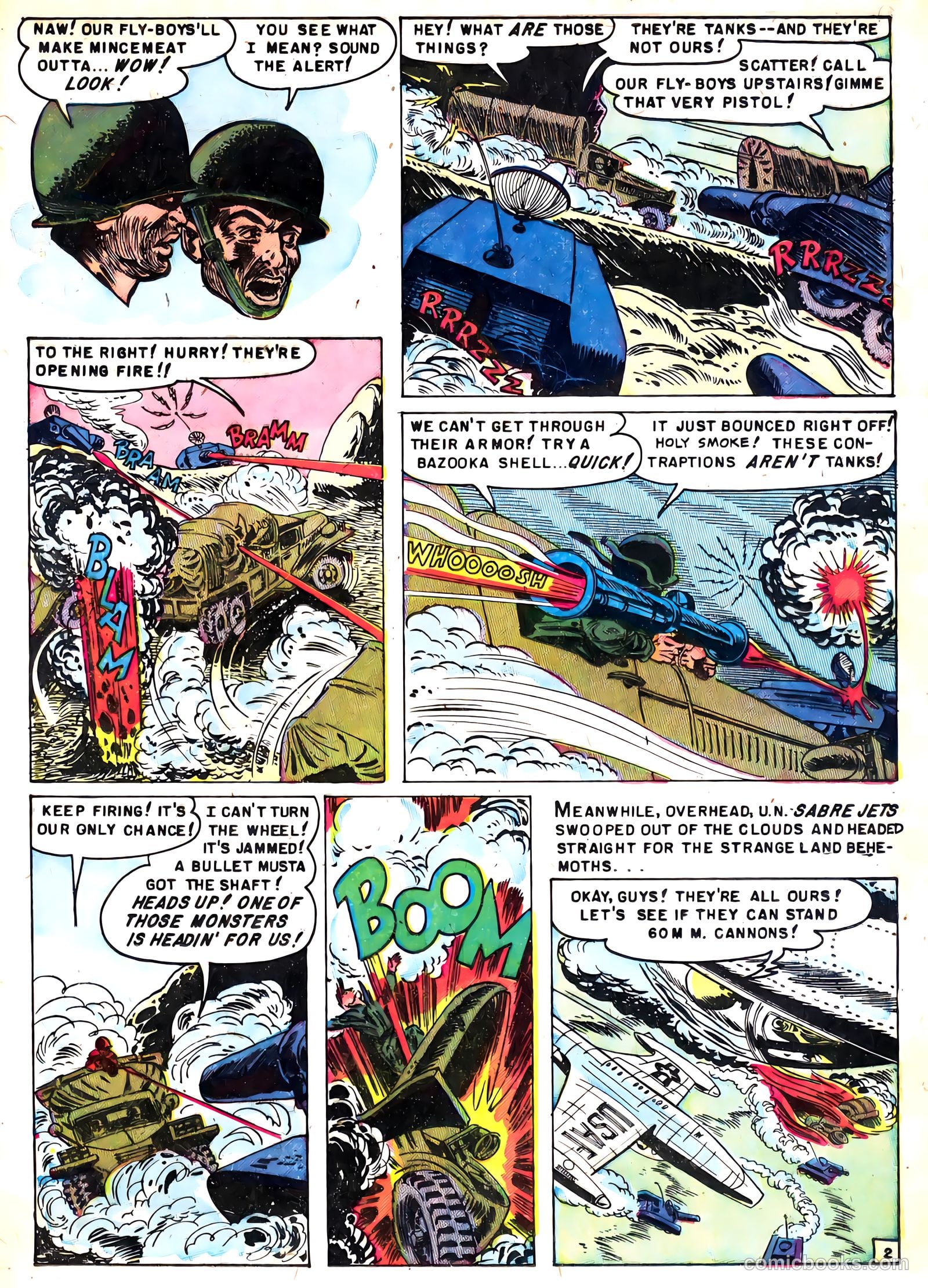 U.S. Tank Commandos #8 — page 21 of 36