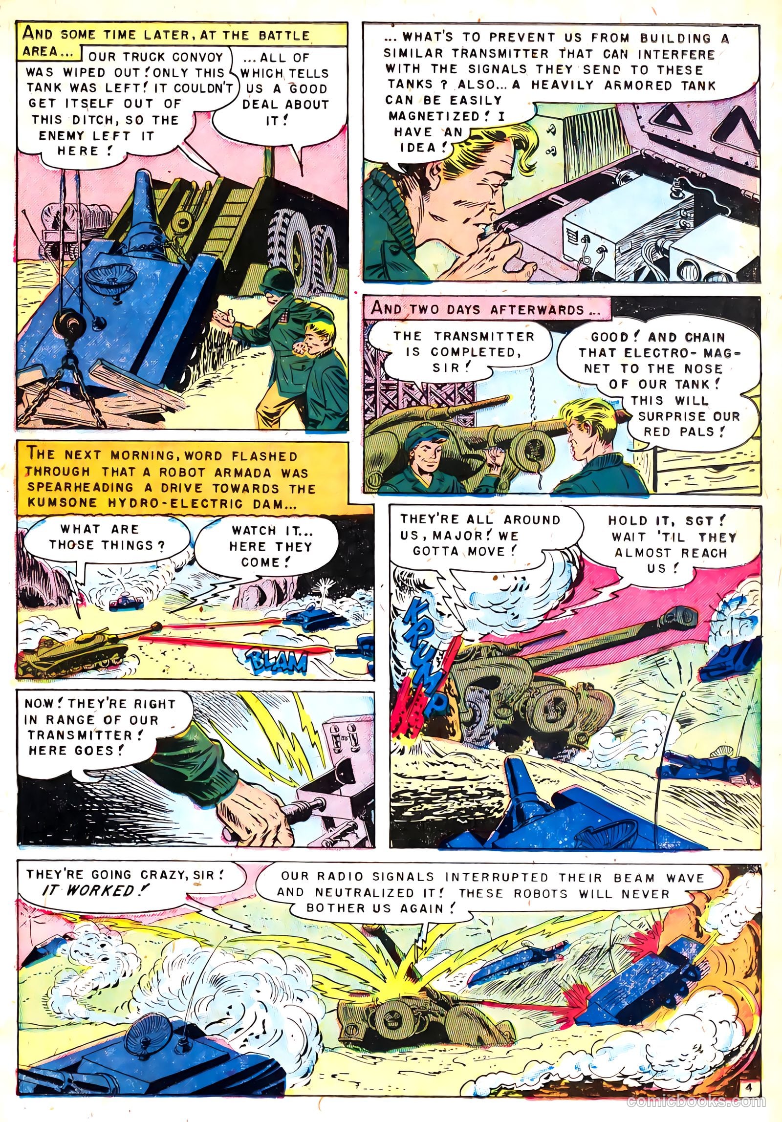 U.S. Tank Commandos #8 — page 23 of 36