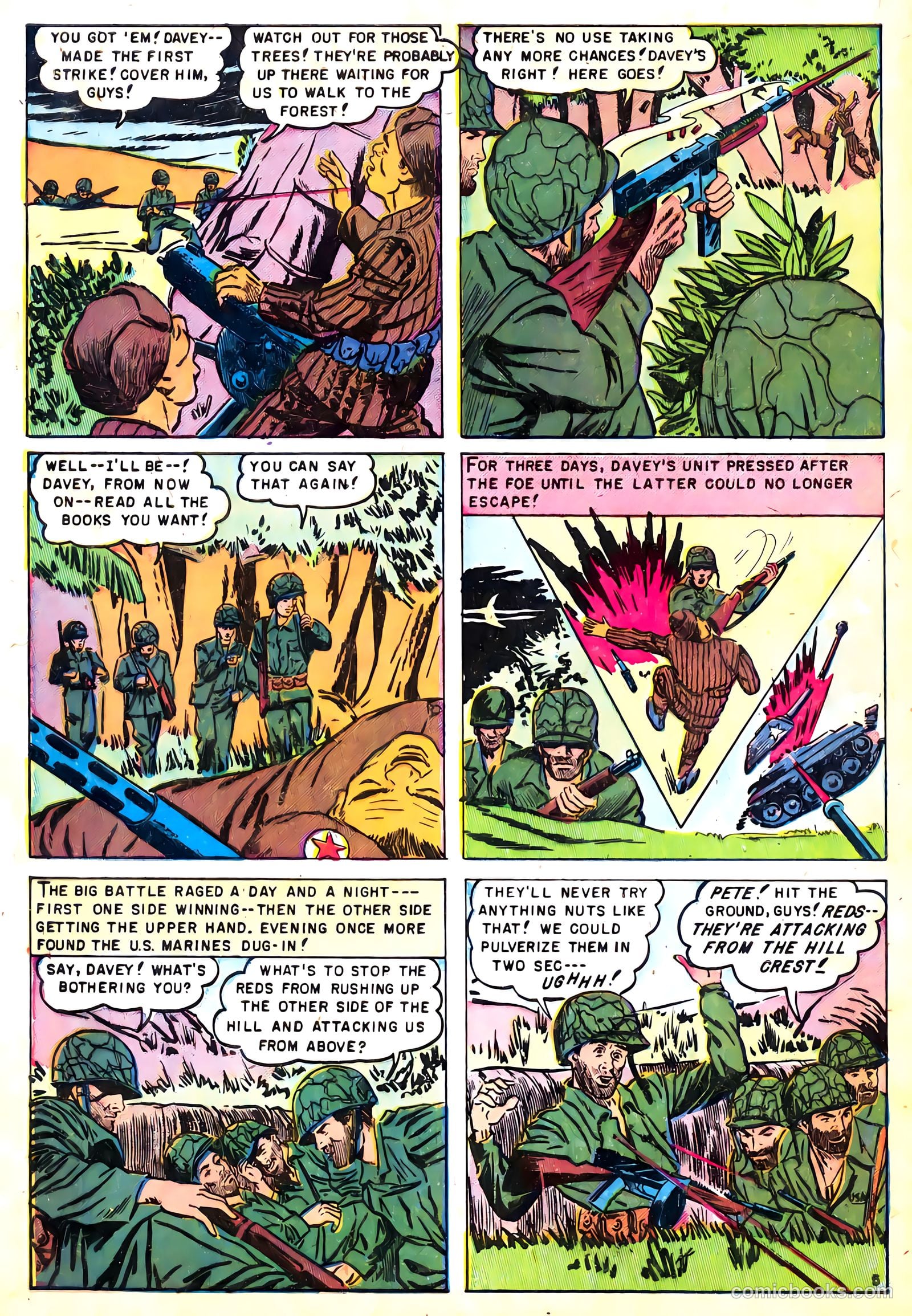 U.S. Tank Commandos #8 — page 32 of 36