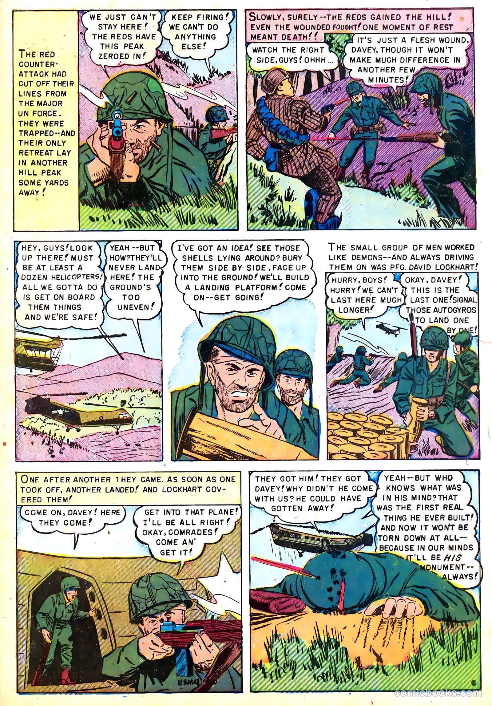 U.S. Tank Commandos #8 — page 33 of 36