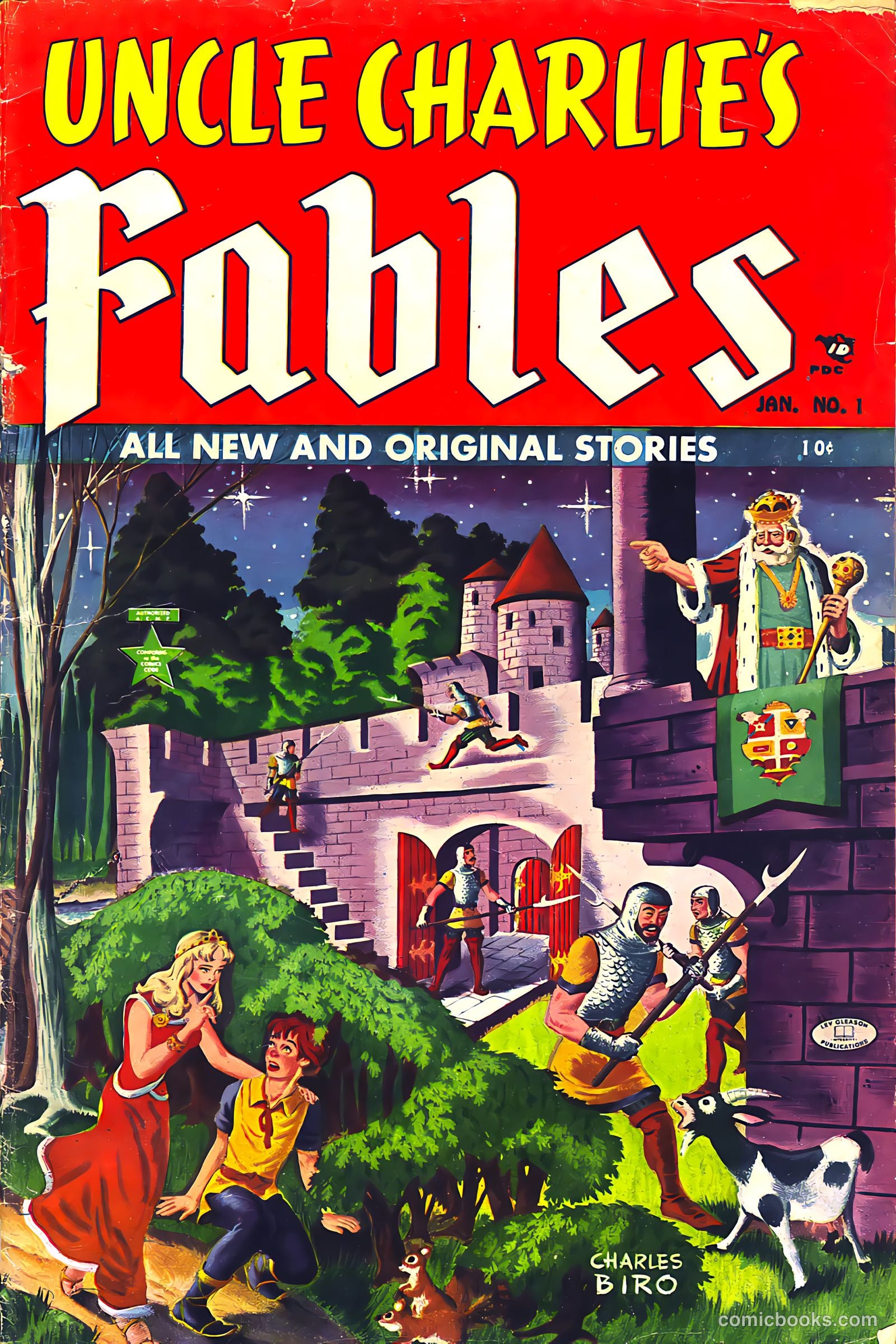 Uncle Charlie's Fables #1 — page 1 of 36