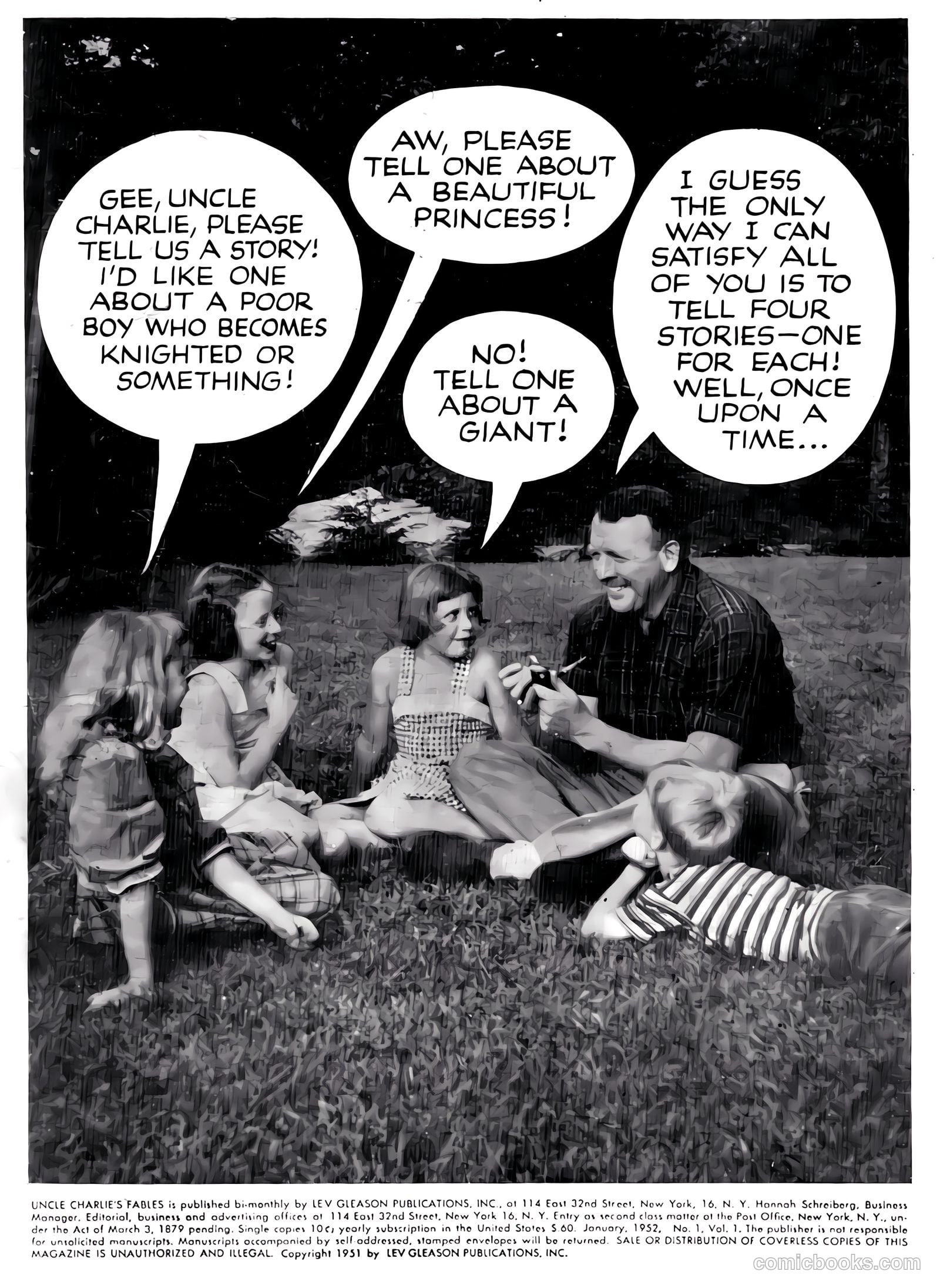 Uncle Charlie's Fables #1 — page 2 of 36