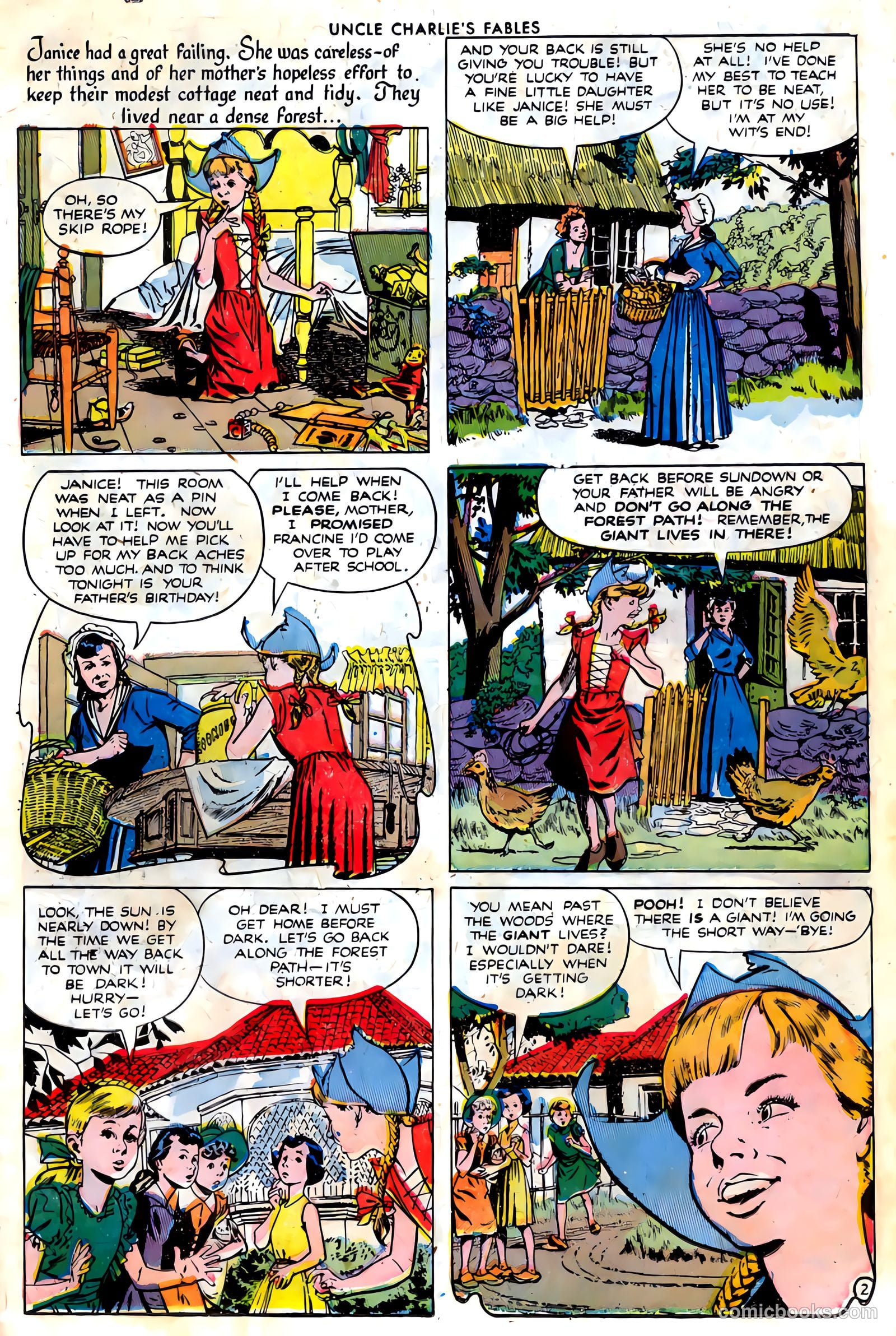 Uncle Charlie's Fables #1 — page 23 of 36