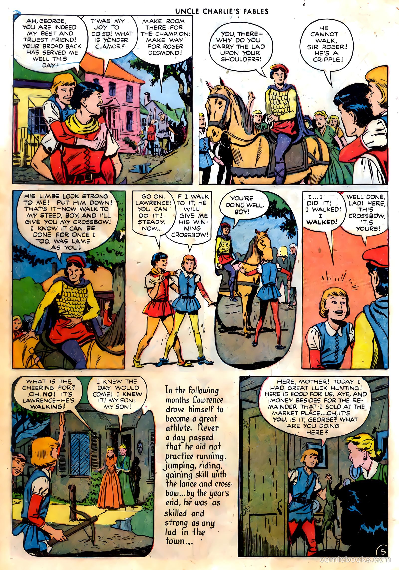 Uncle Charlie's Fables #1 — page 32 of 36