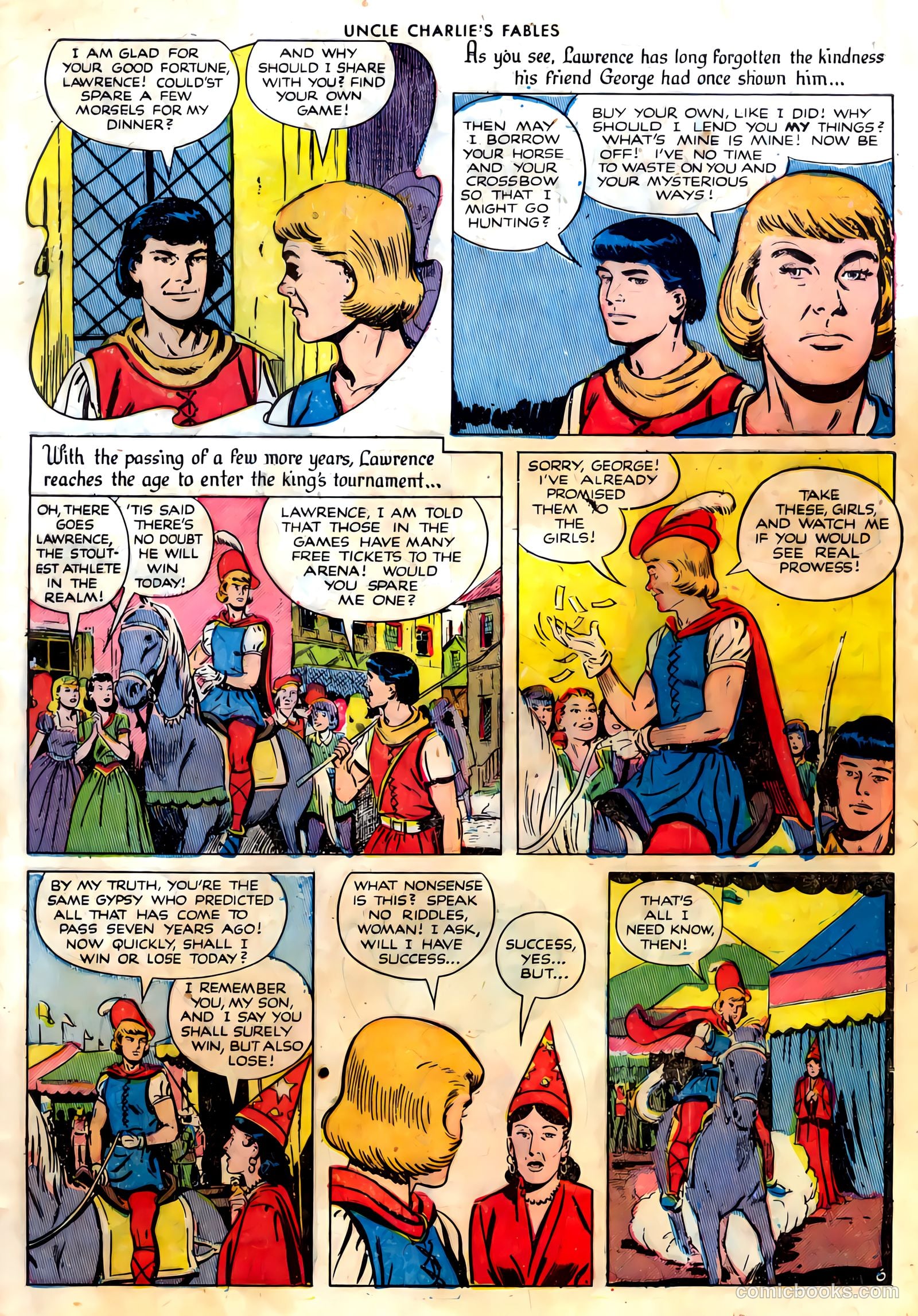 Uncle Charlie's Fables #1 — page 33 of 36