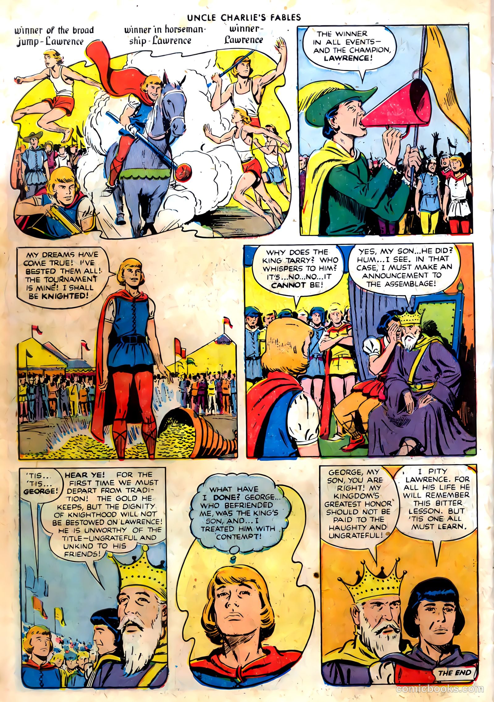 Uncle Charlie's Fables #1 — page 34 of 36