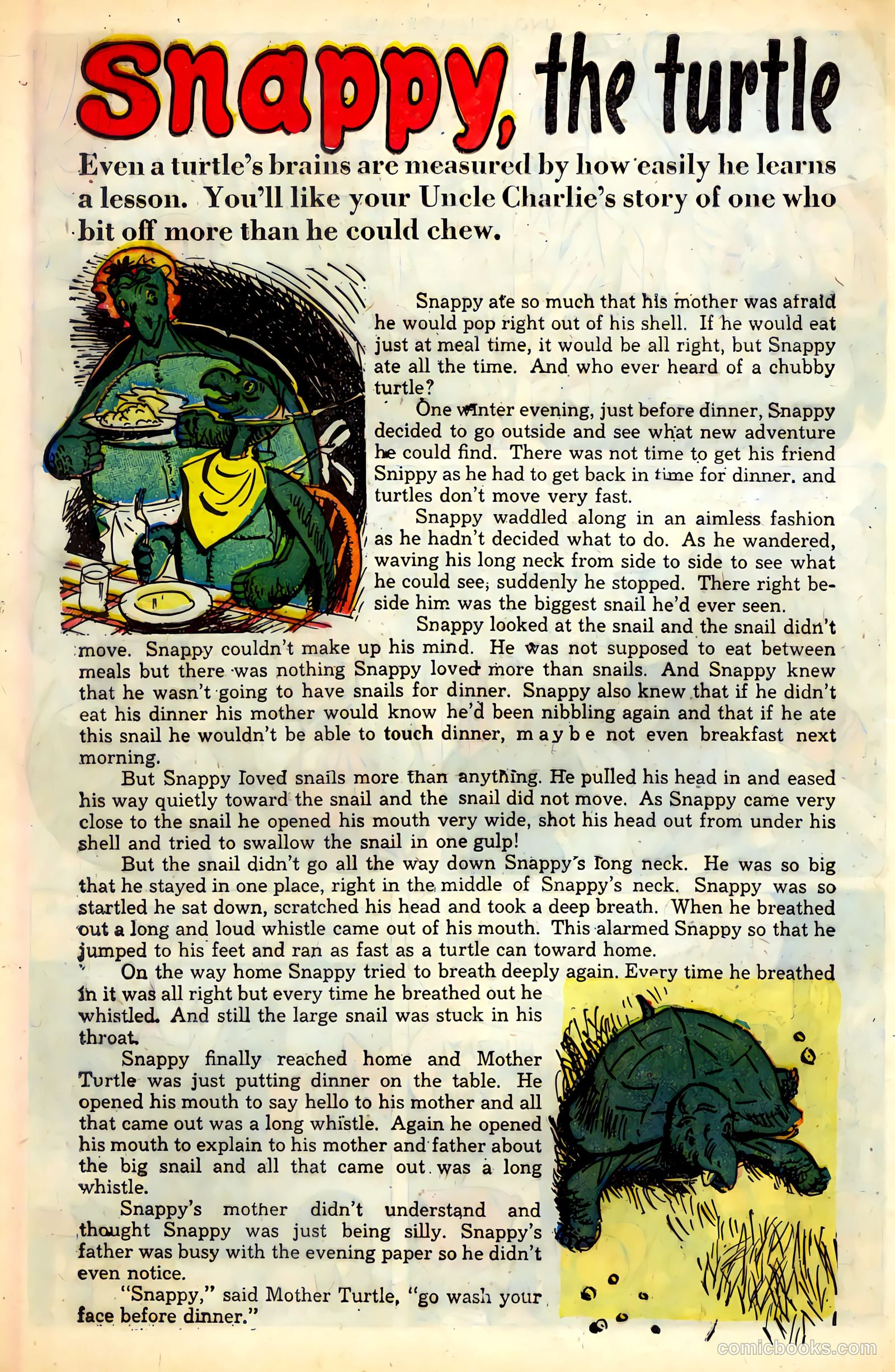 Uncle Charlie's Fables #2 — page 28 of 36