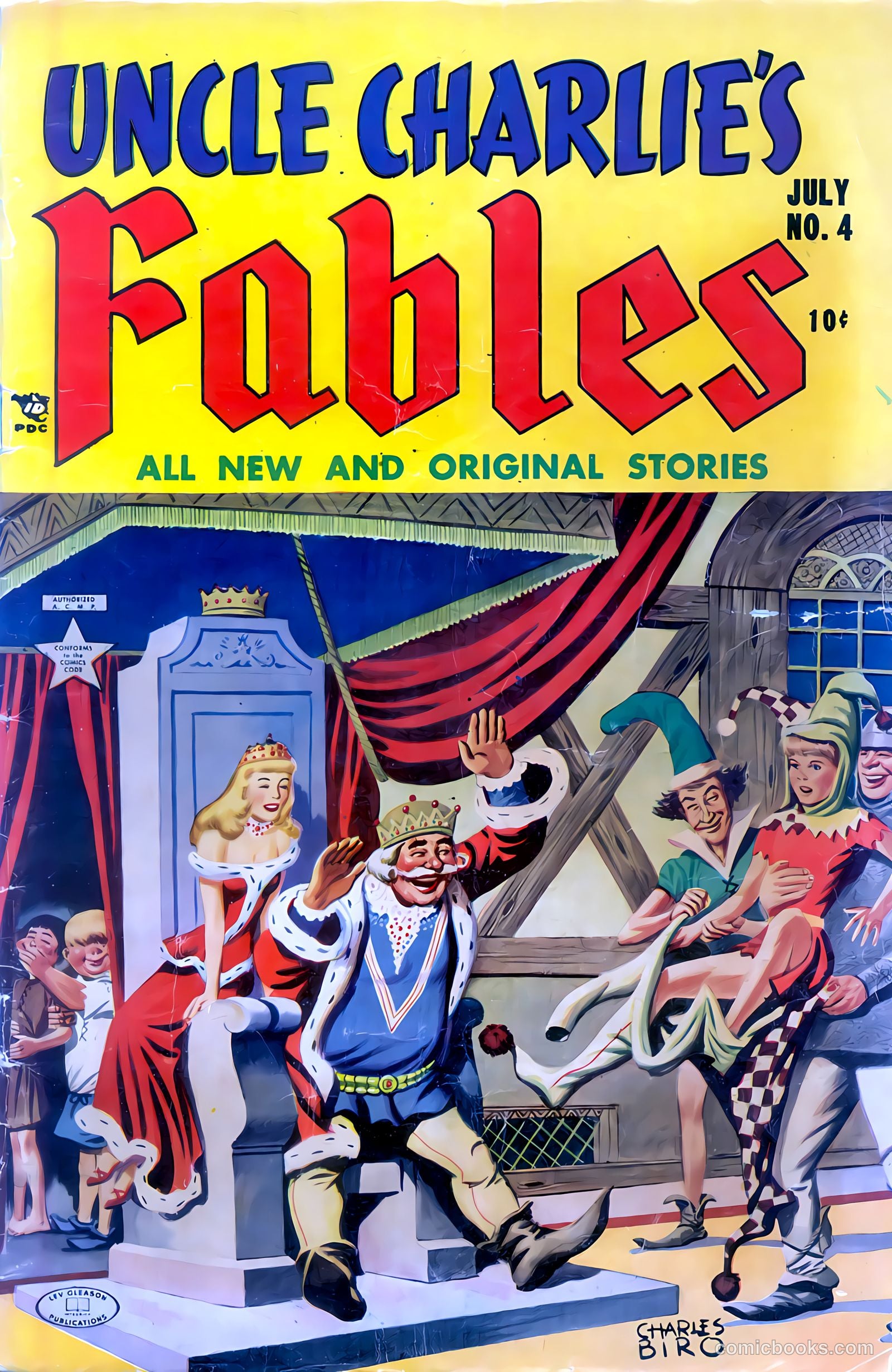 Uncle Charlie's Fables #4 — page 1 of 36