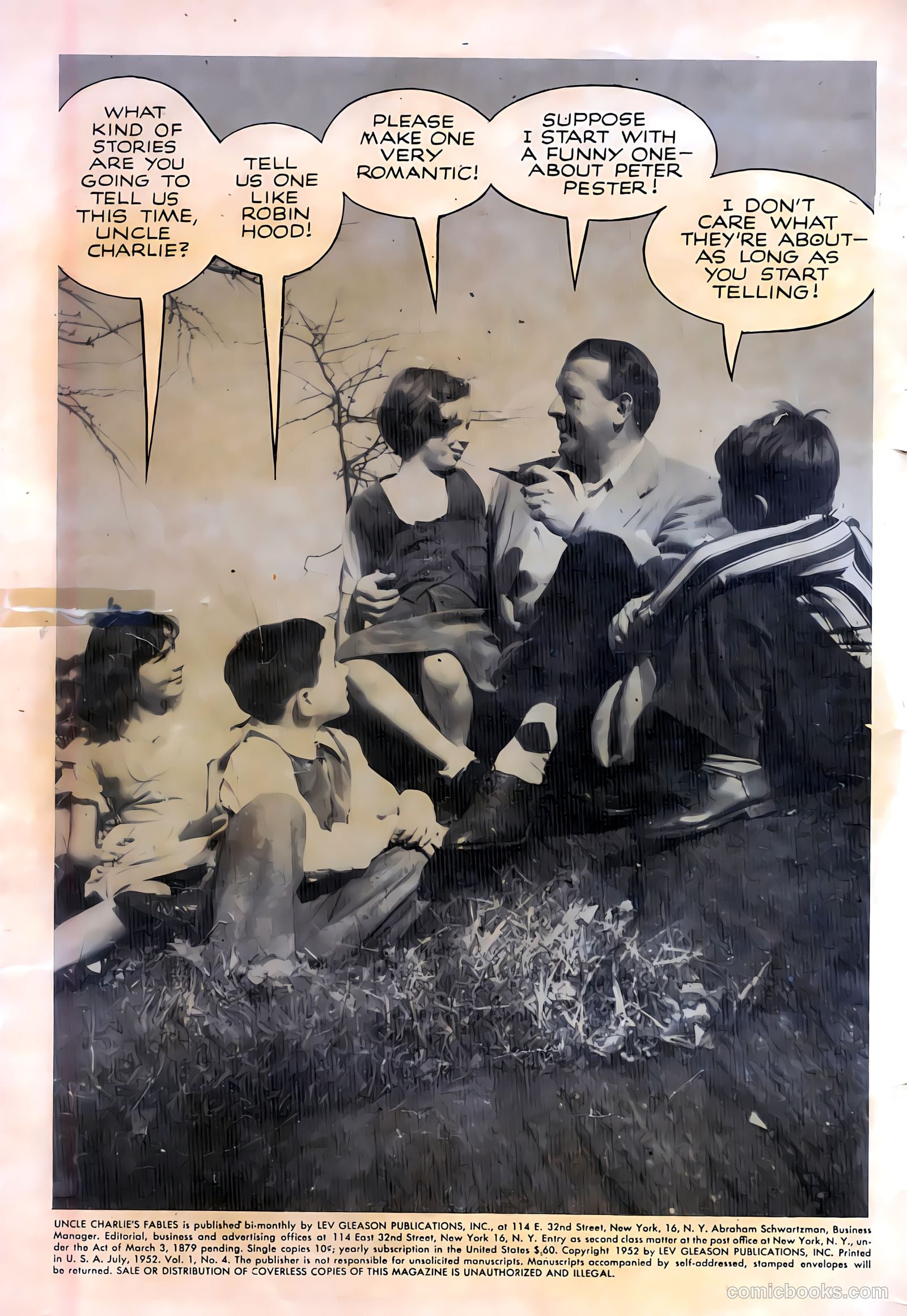 Uncle Charlie's Fables #4 — page 2 of 36