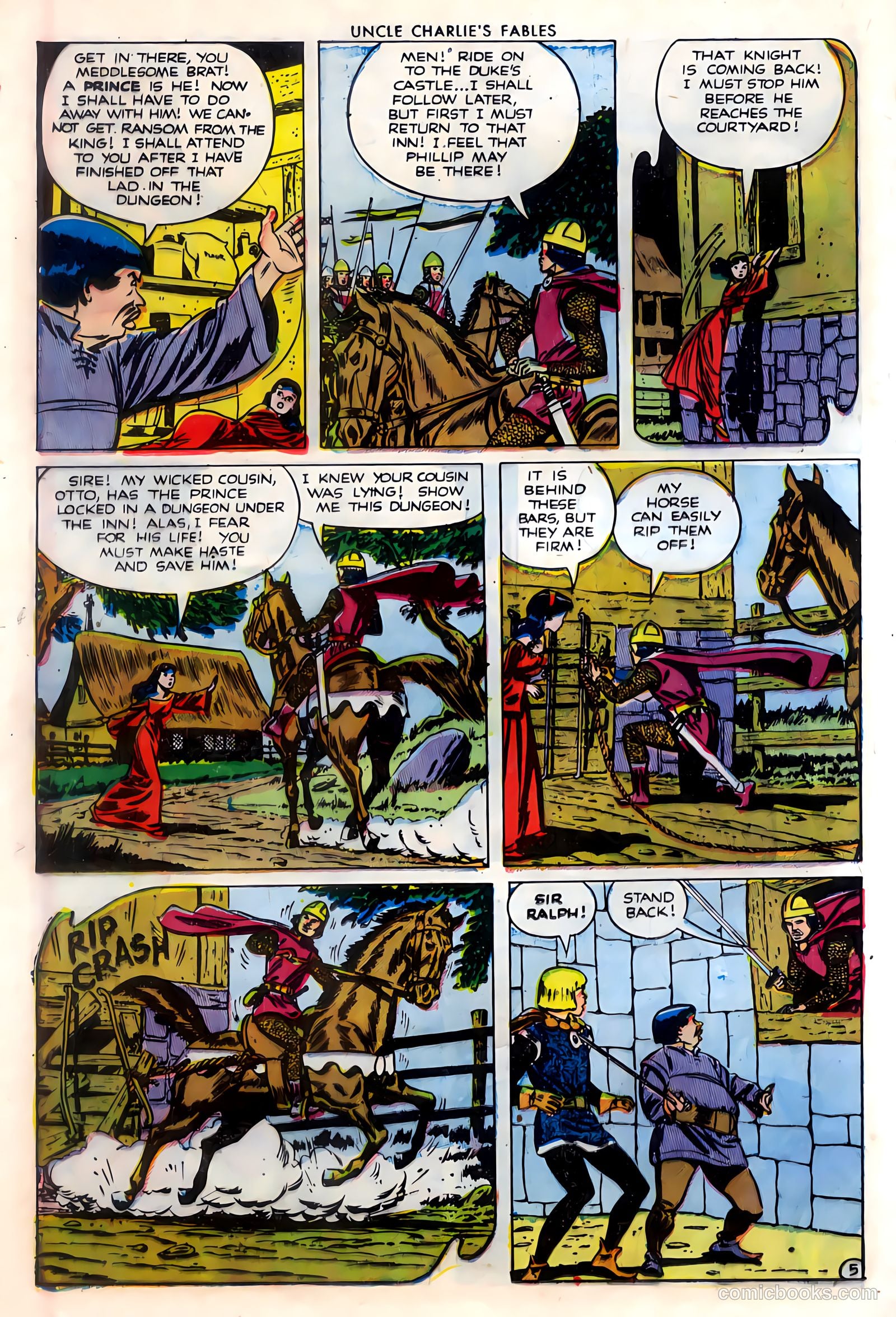 Uncle Charlie's Fables #4 — page 16 of 36