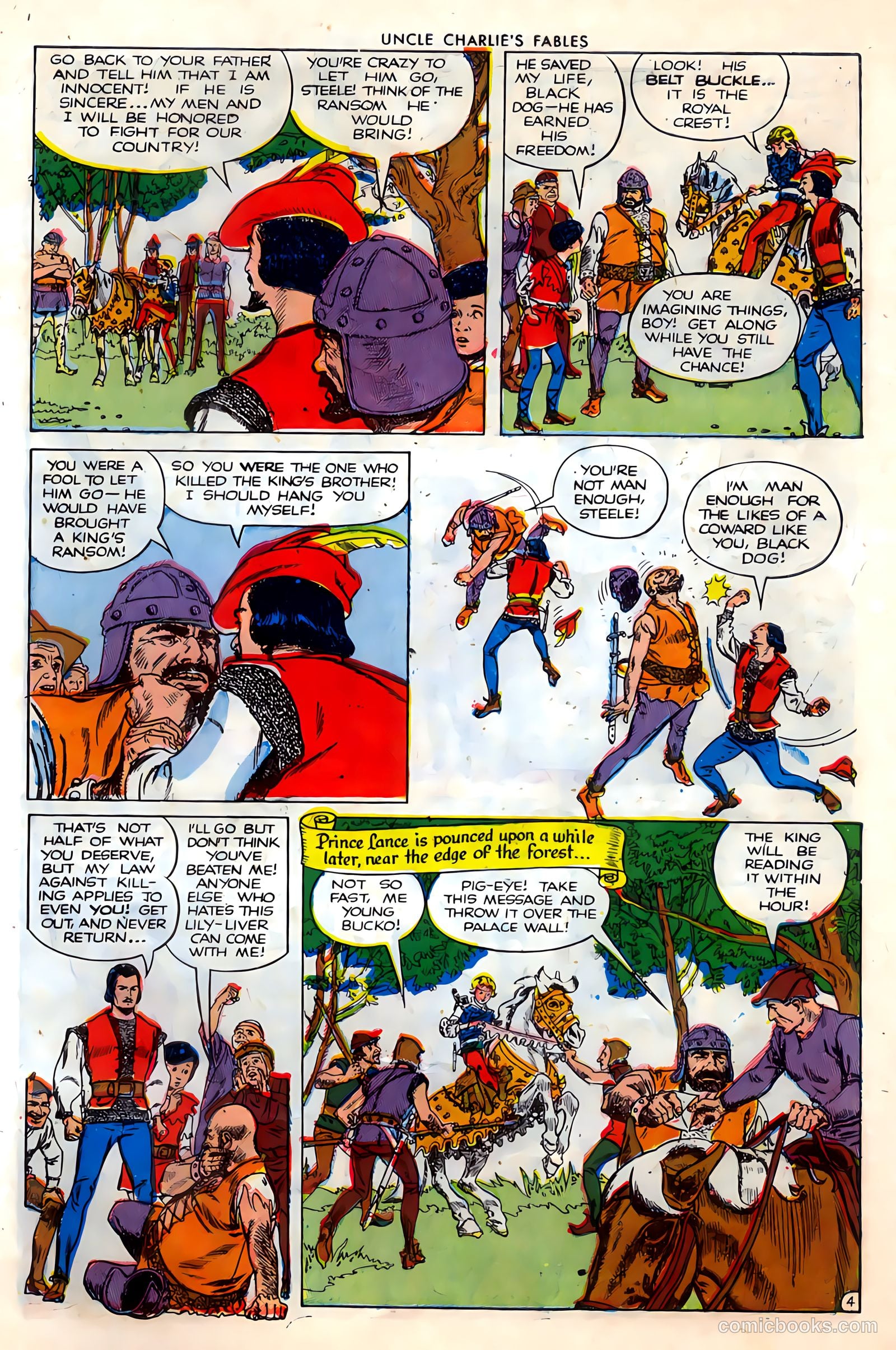 Uncle Charlie's Fables #4 — page 31 of 36