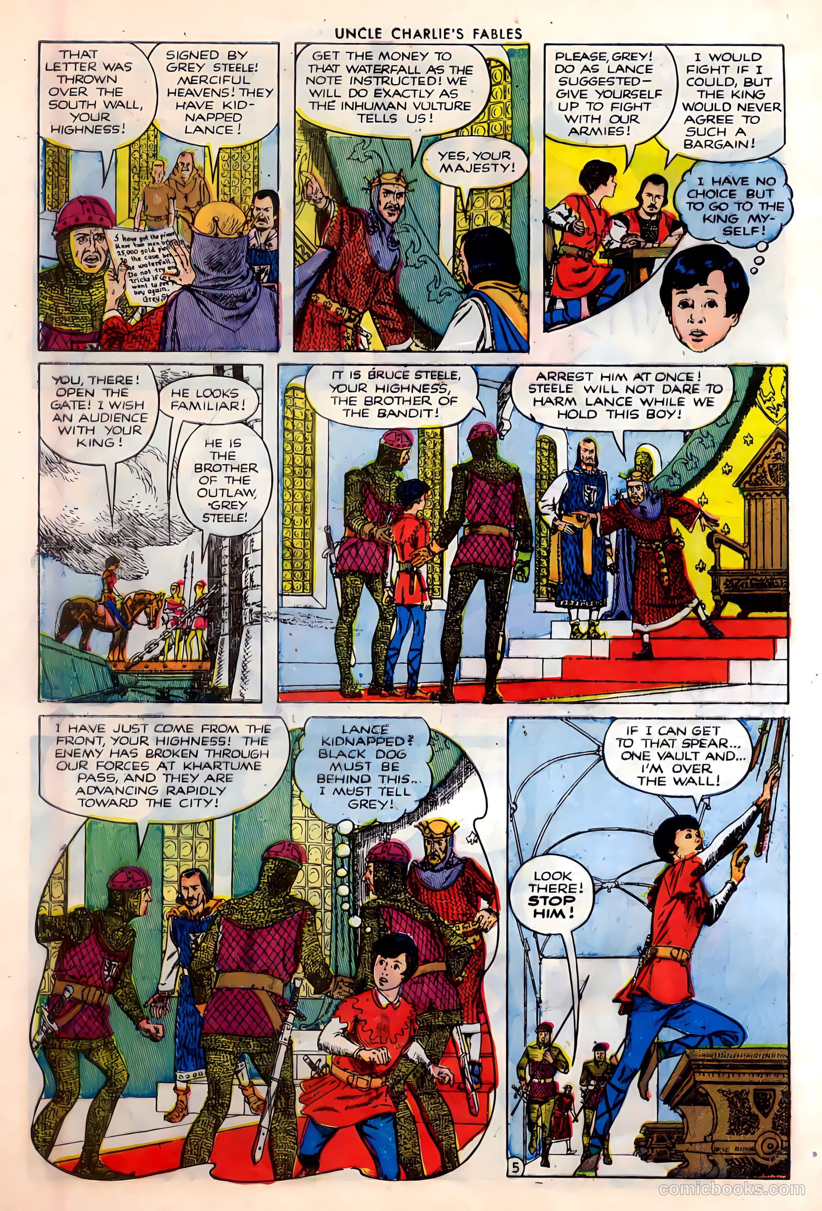 Uncle Charlie's Fables #4 — page 32 of 36