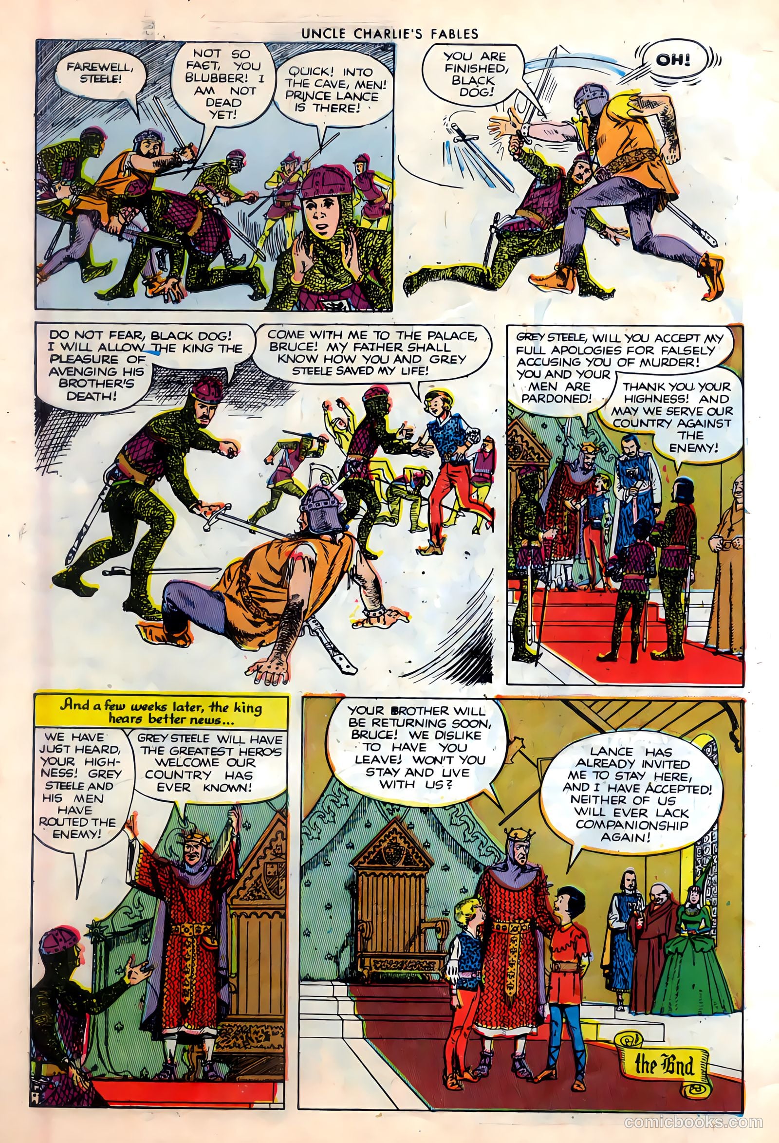 Uncle Charlie's Fables #4 — page 34 of 36