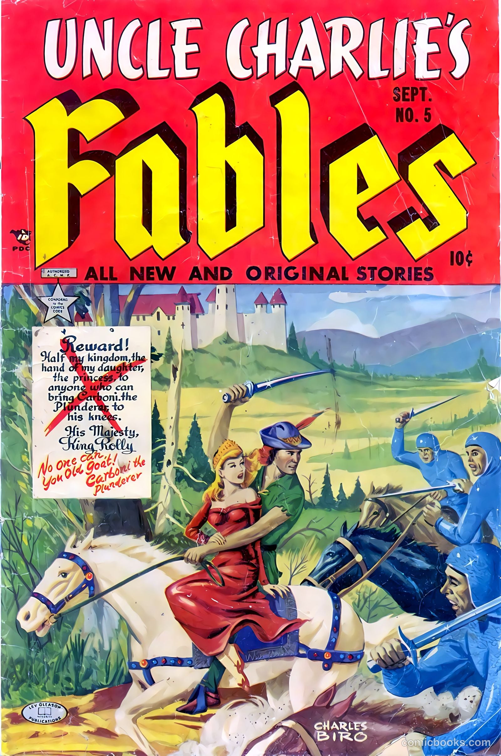 Uncle Charlie's Fables #5 — page 1 of 36