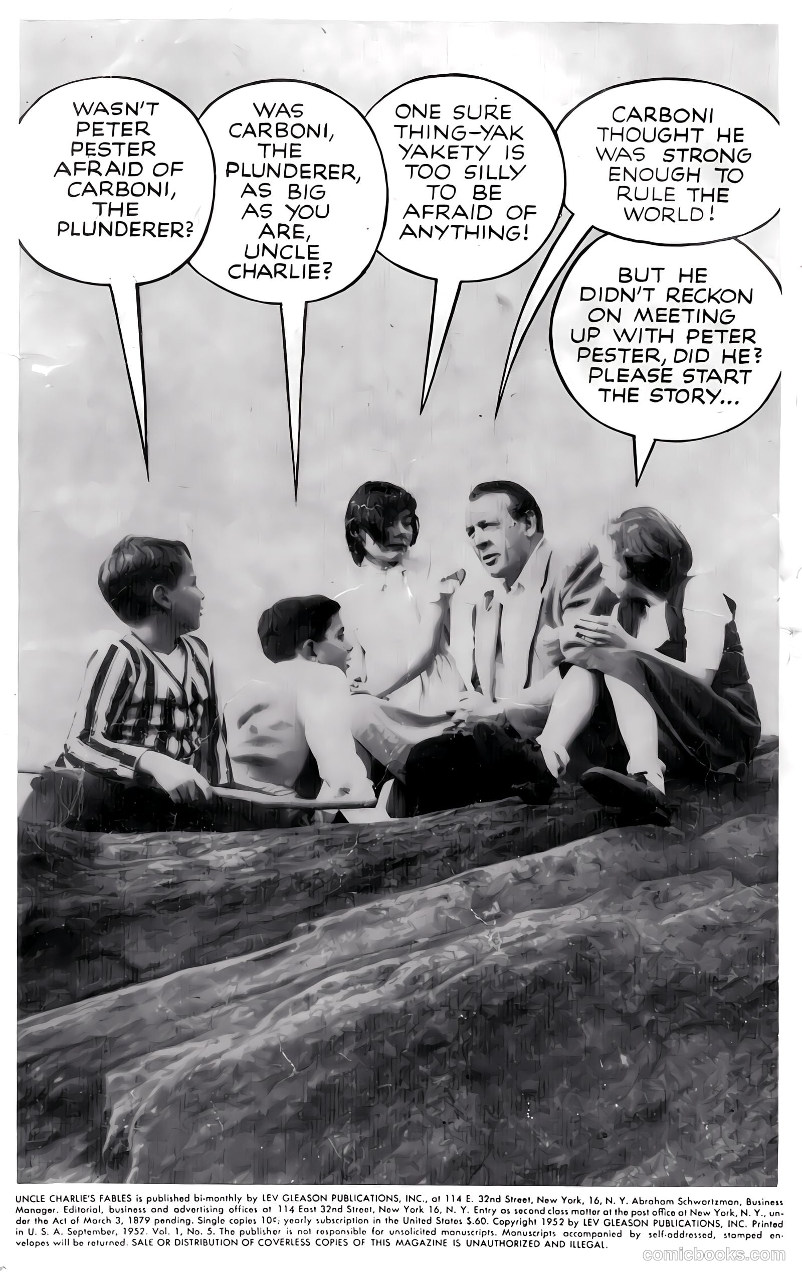 Uncle Charlie's Fables #5 — page 2 of 36