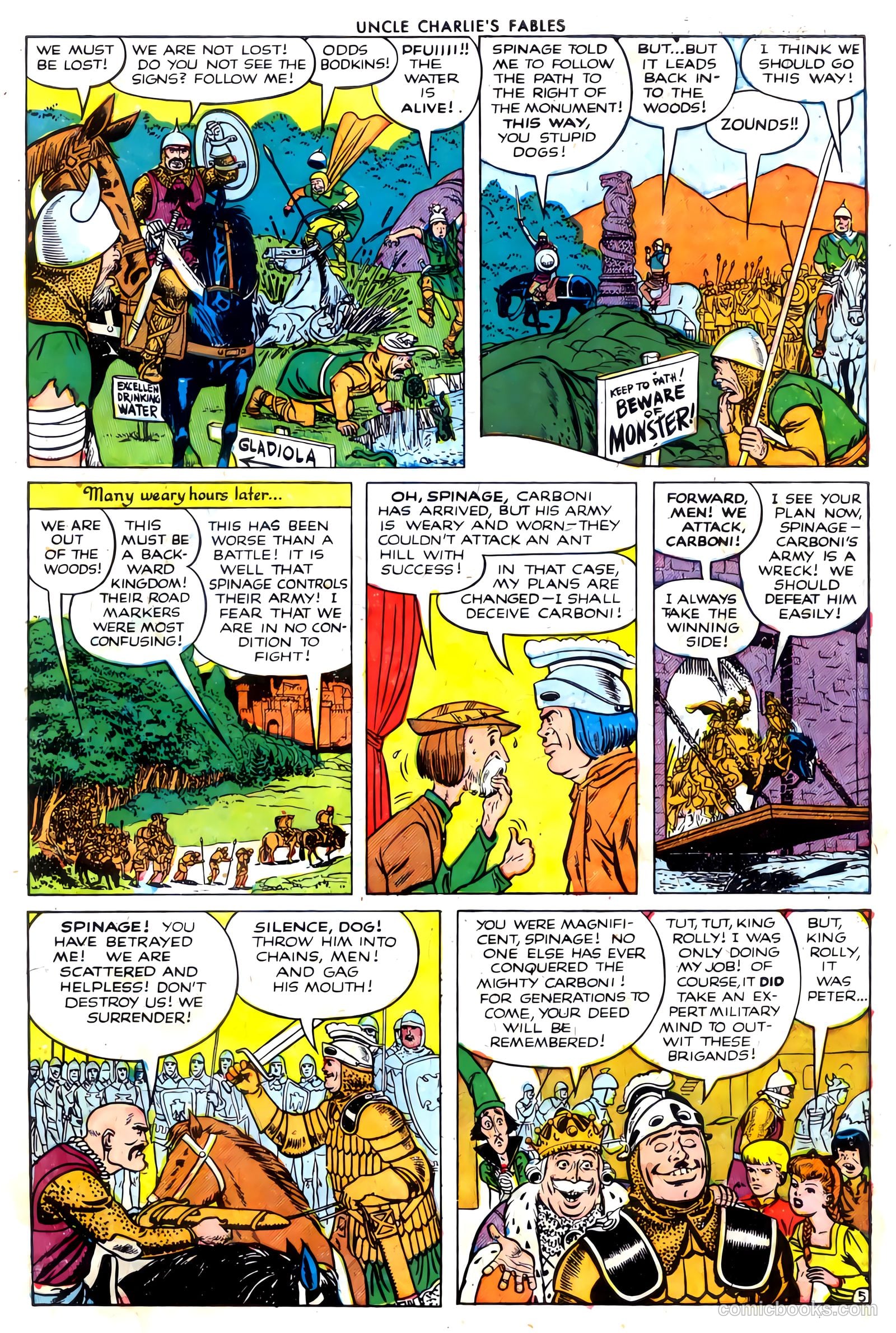Uncle Charlie's Fables #5 — page 7 of 36