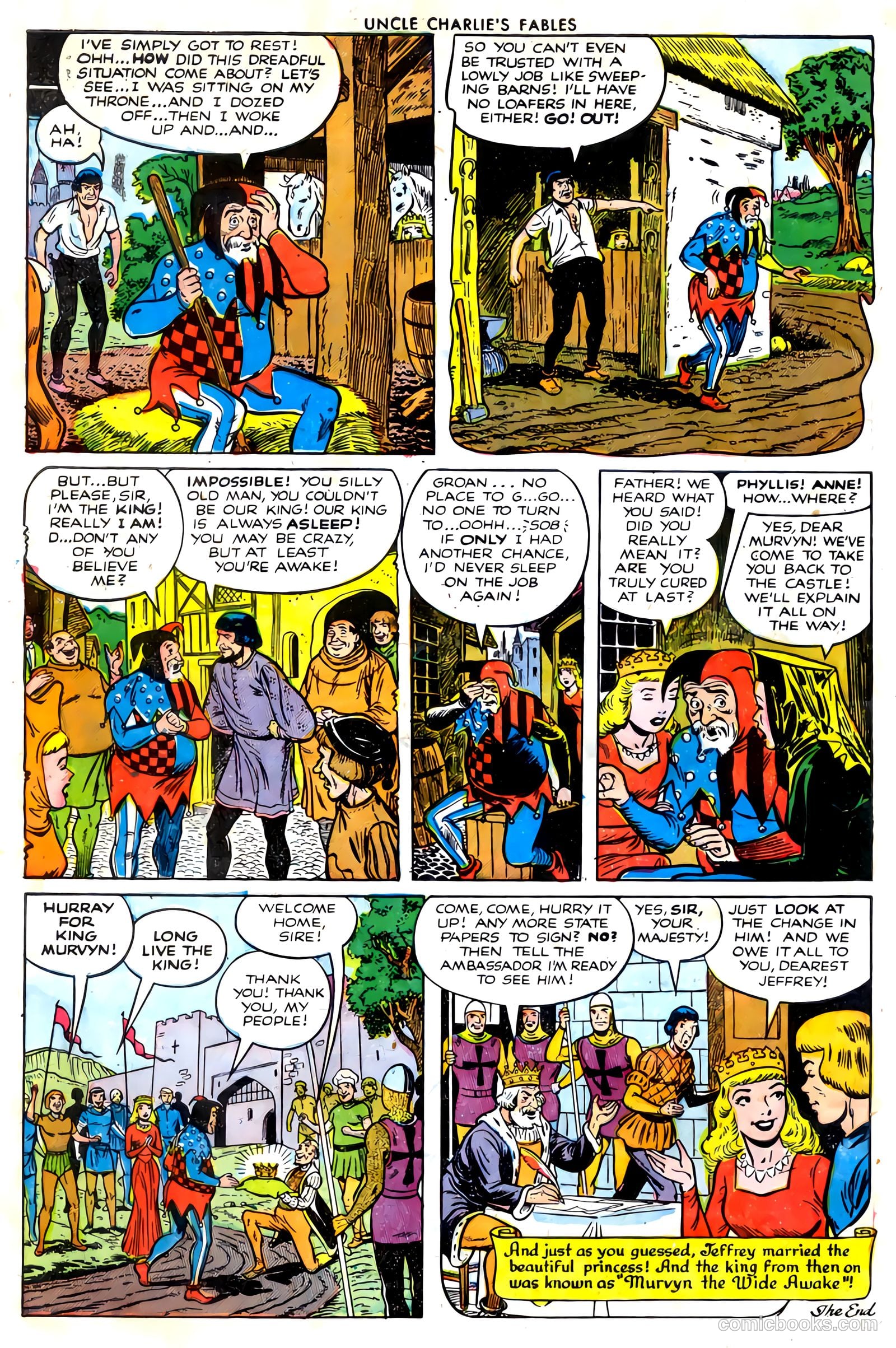 Uncle Charlie's Fables #5 — page 34 of 36