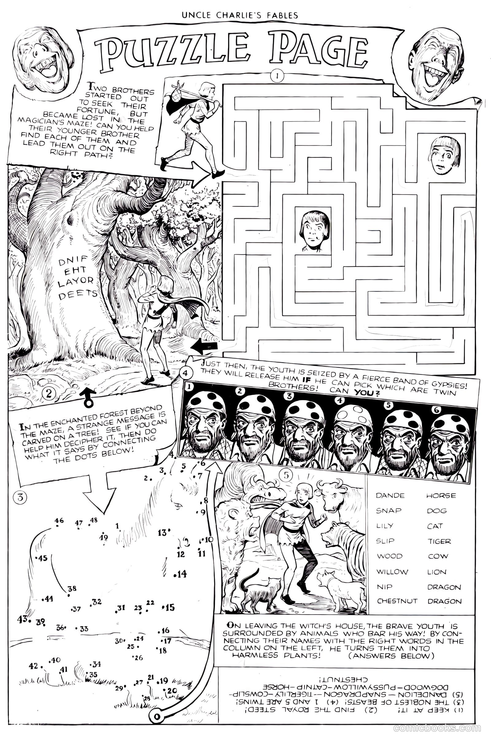 Uncle Charlie's Fables #5 — page 35 of 36