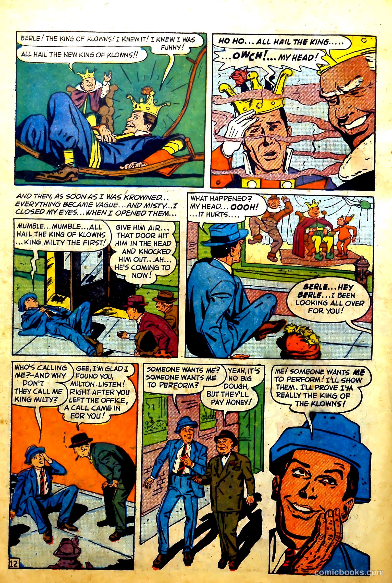 Uncle Milty #1 — page 12 of 52