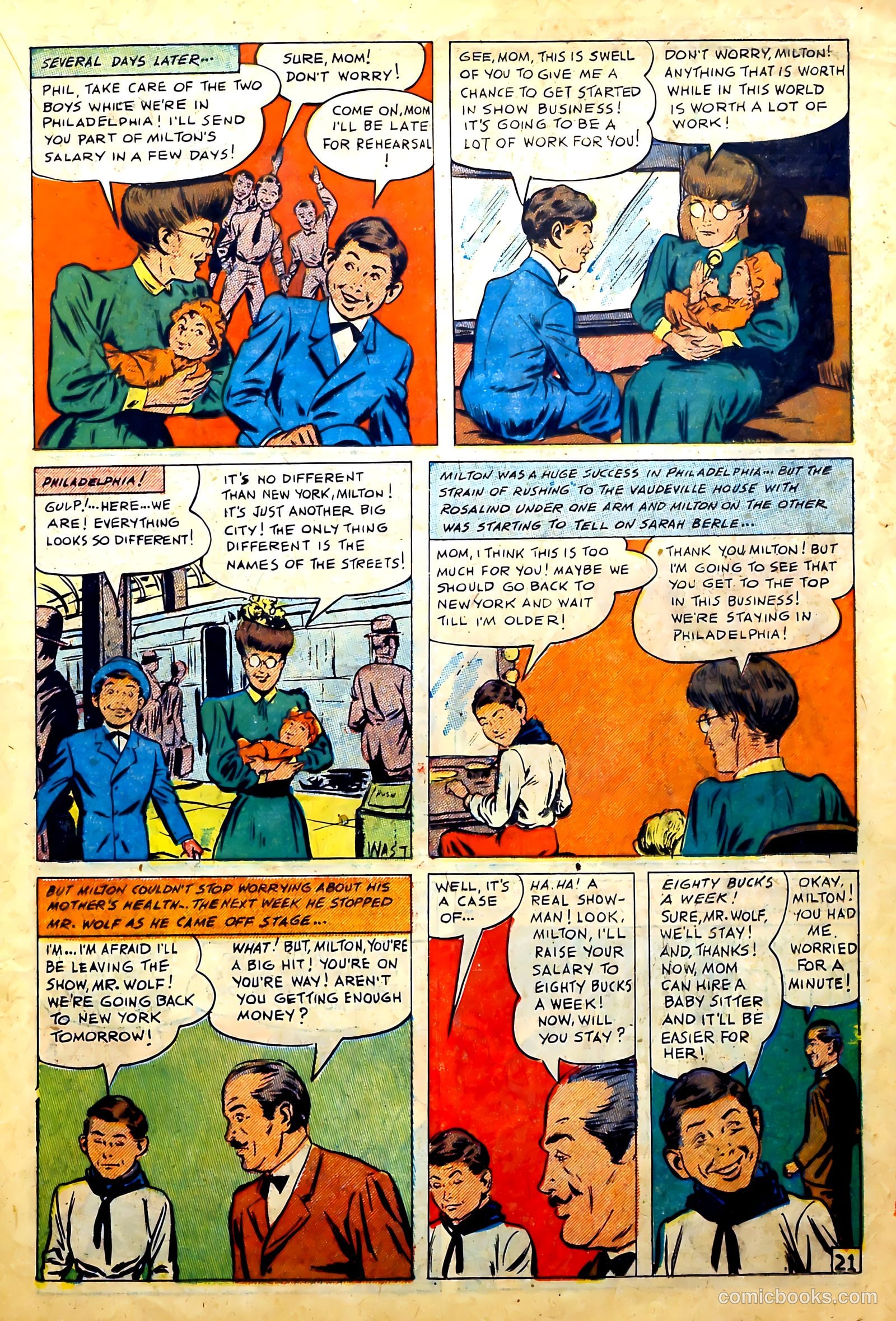 Uncle Milty #1 — page 21 of 52