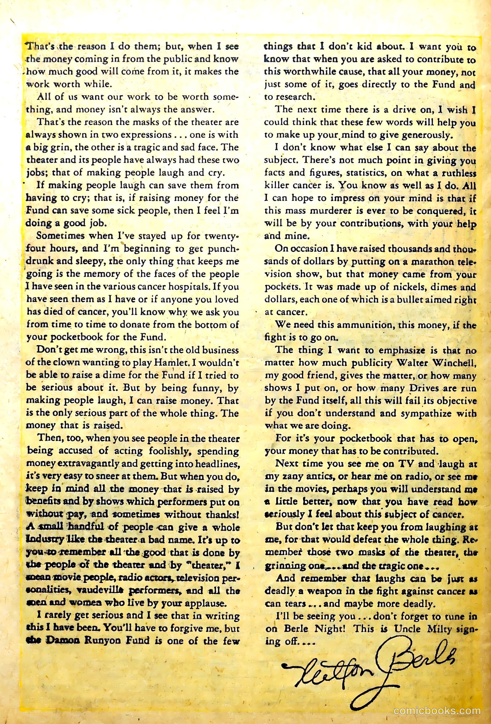 Uncle Milty #1 — page 48 of 52