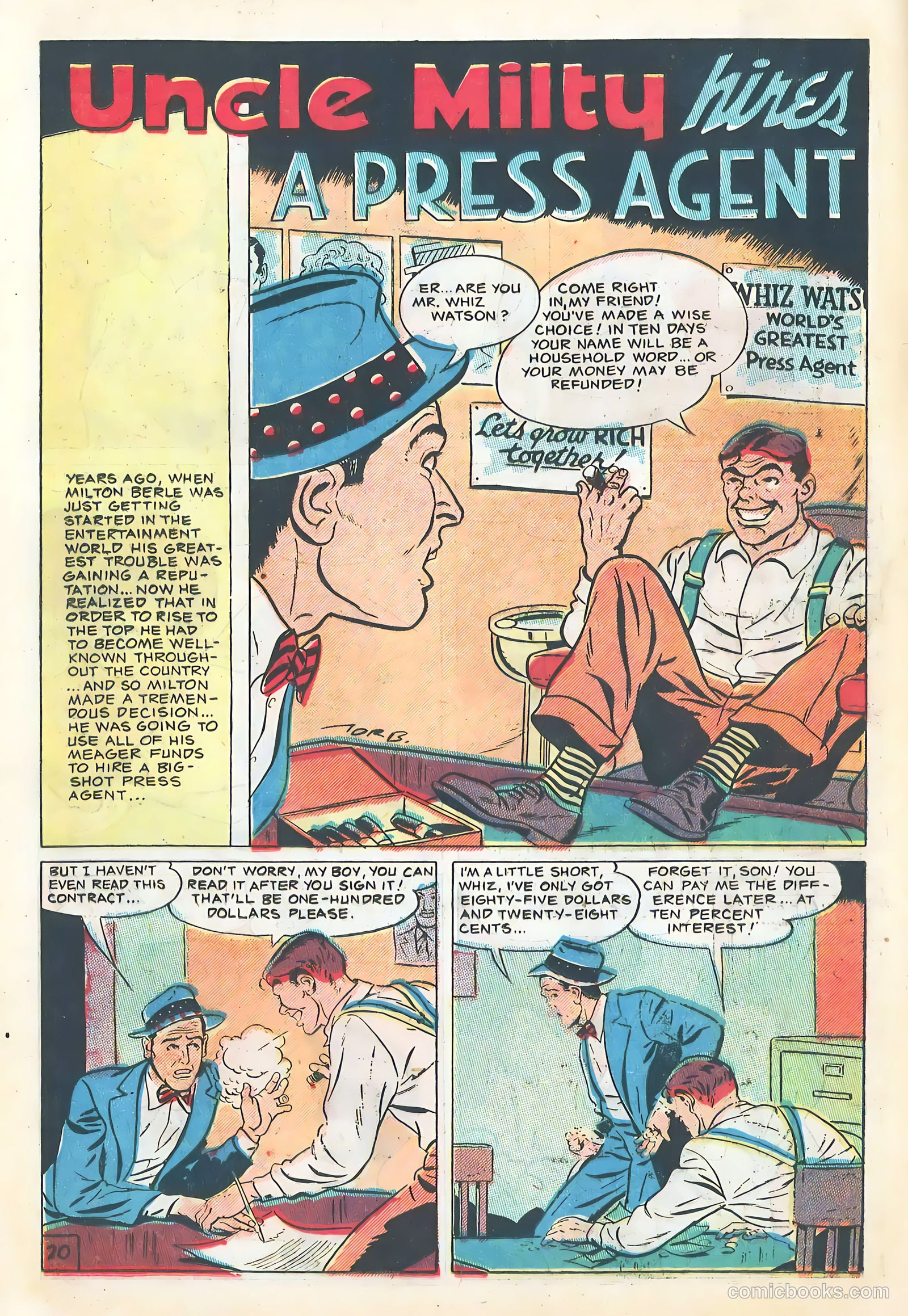Uncle Milty #2 — page 20 of 36