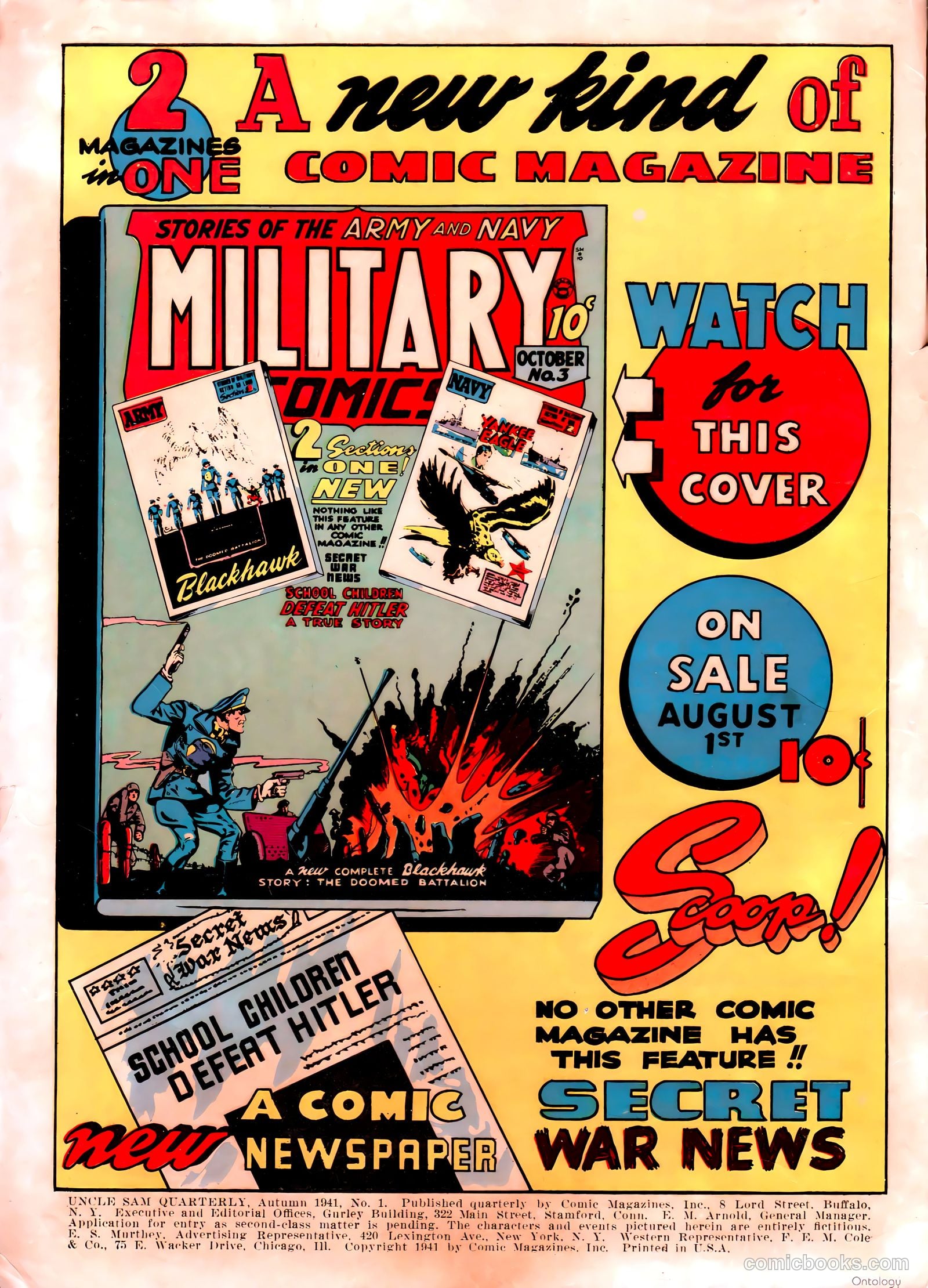 Uncle Sam Quarterly #1 — page 2 of 67