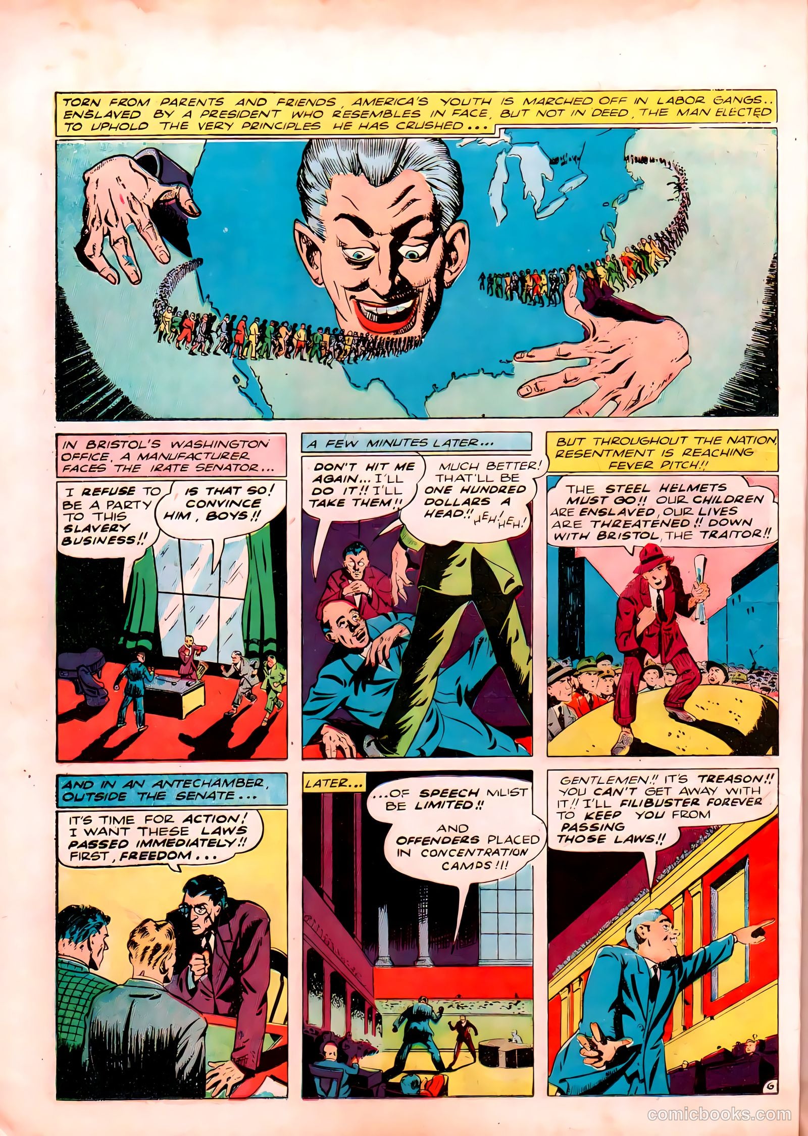 Uncle Sam Quarterly #1 — page 8 of 67