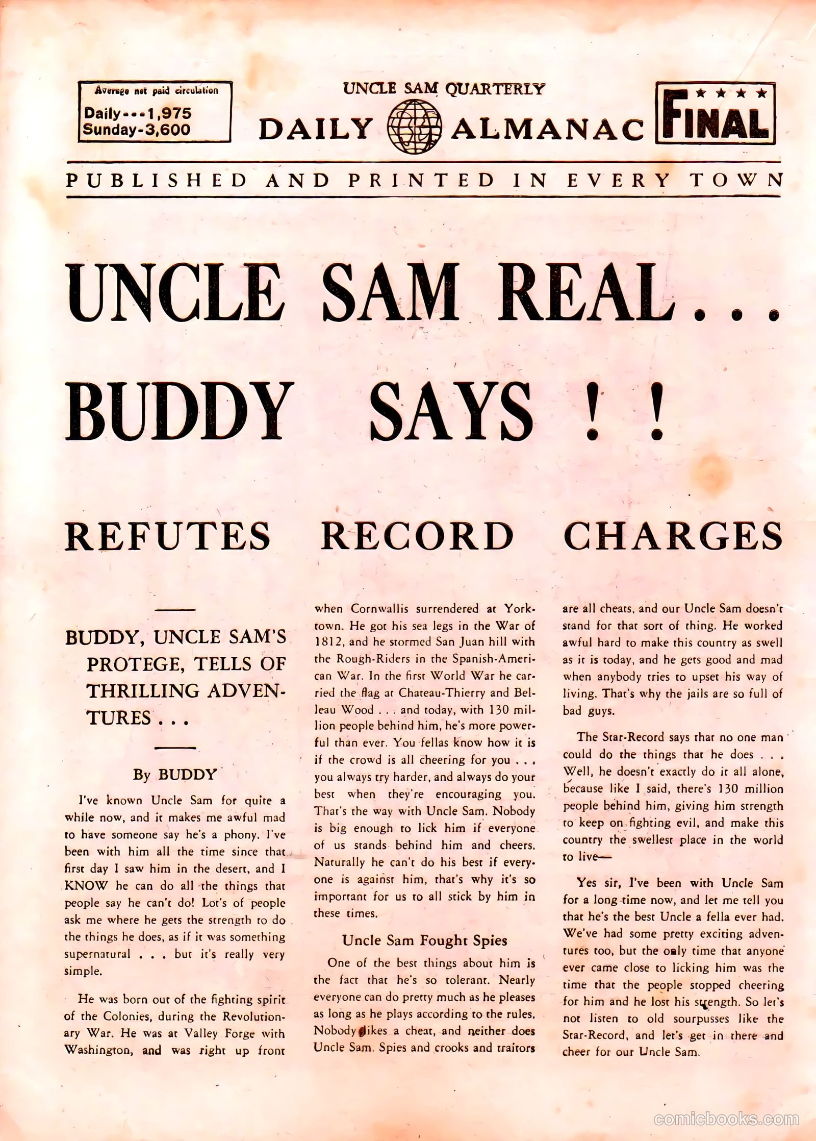Uncle Sam Quarterly #1 — page 35 of 67