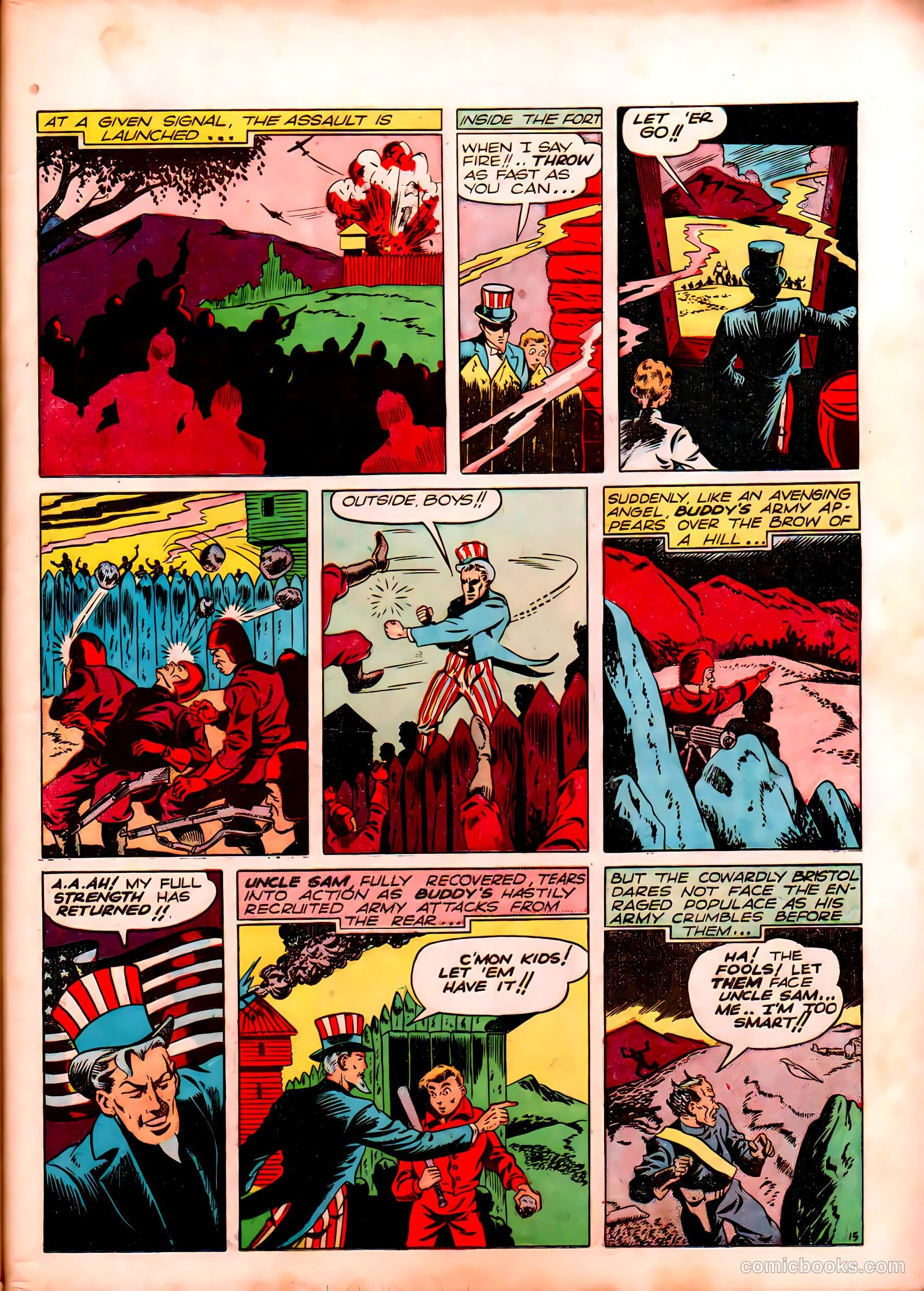 Uncle Sam Quarterly #1 — page 64 of 67