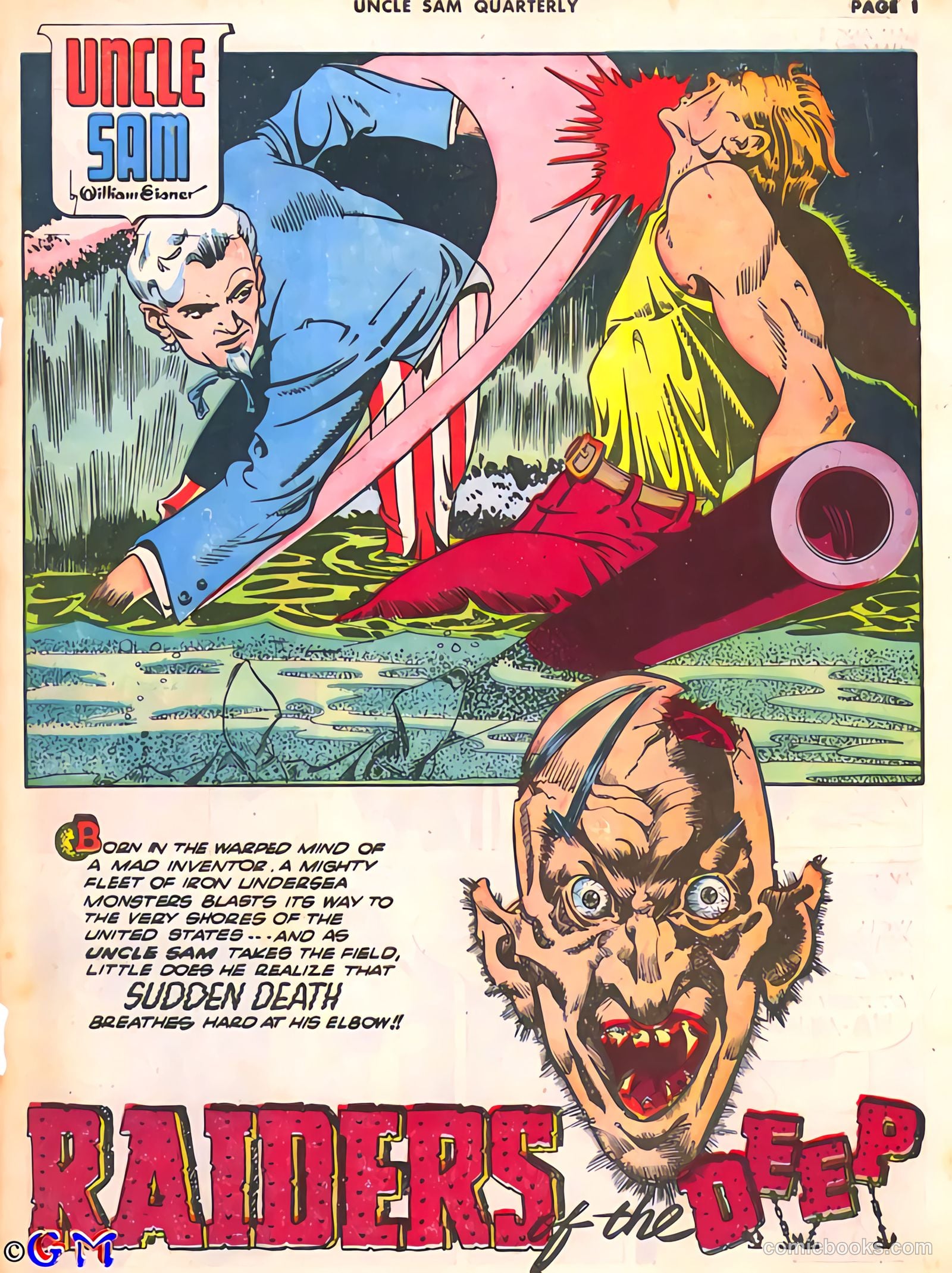 Uncle Sam Quarterly #2 — page 5 of 68