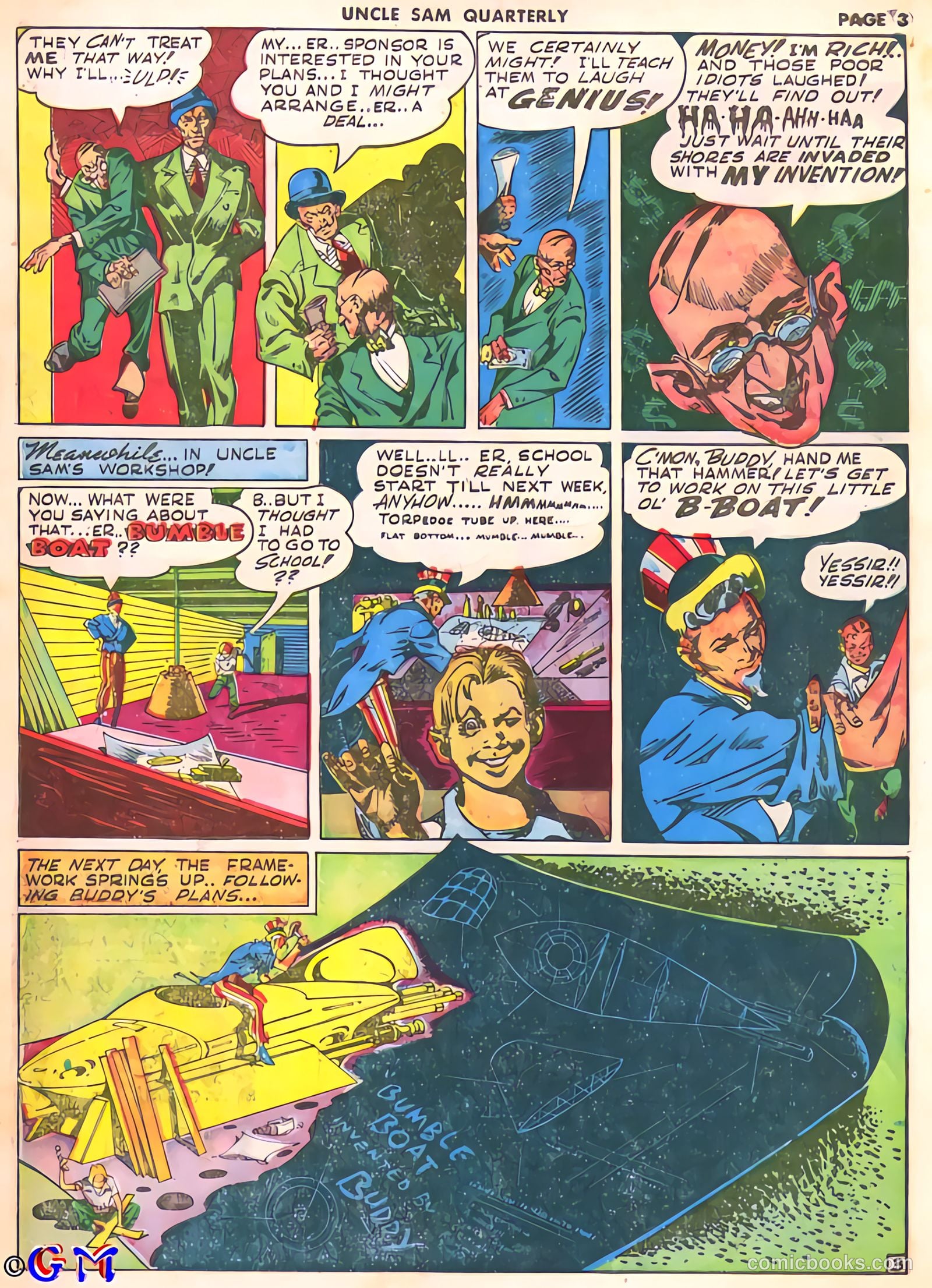 Uncle Sam Quarterly #2 — page 7 of 68