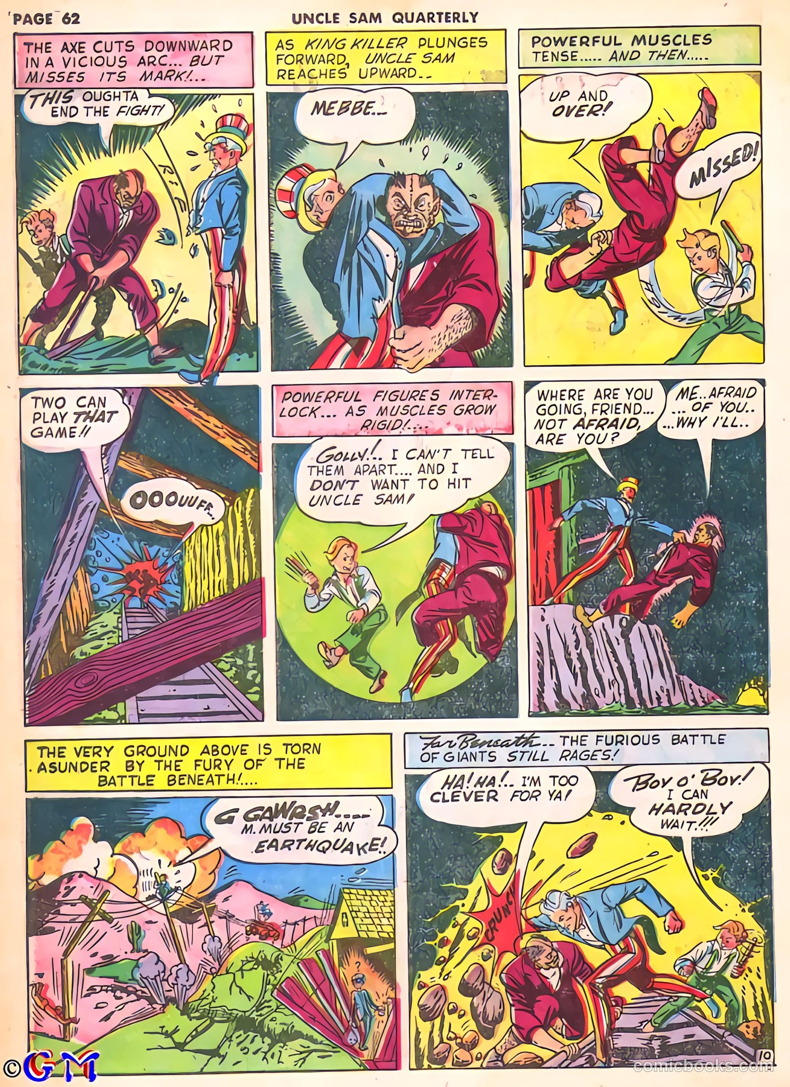 Uncle Sam Quarterly #2 — page 66 of 68