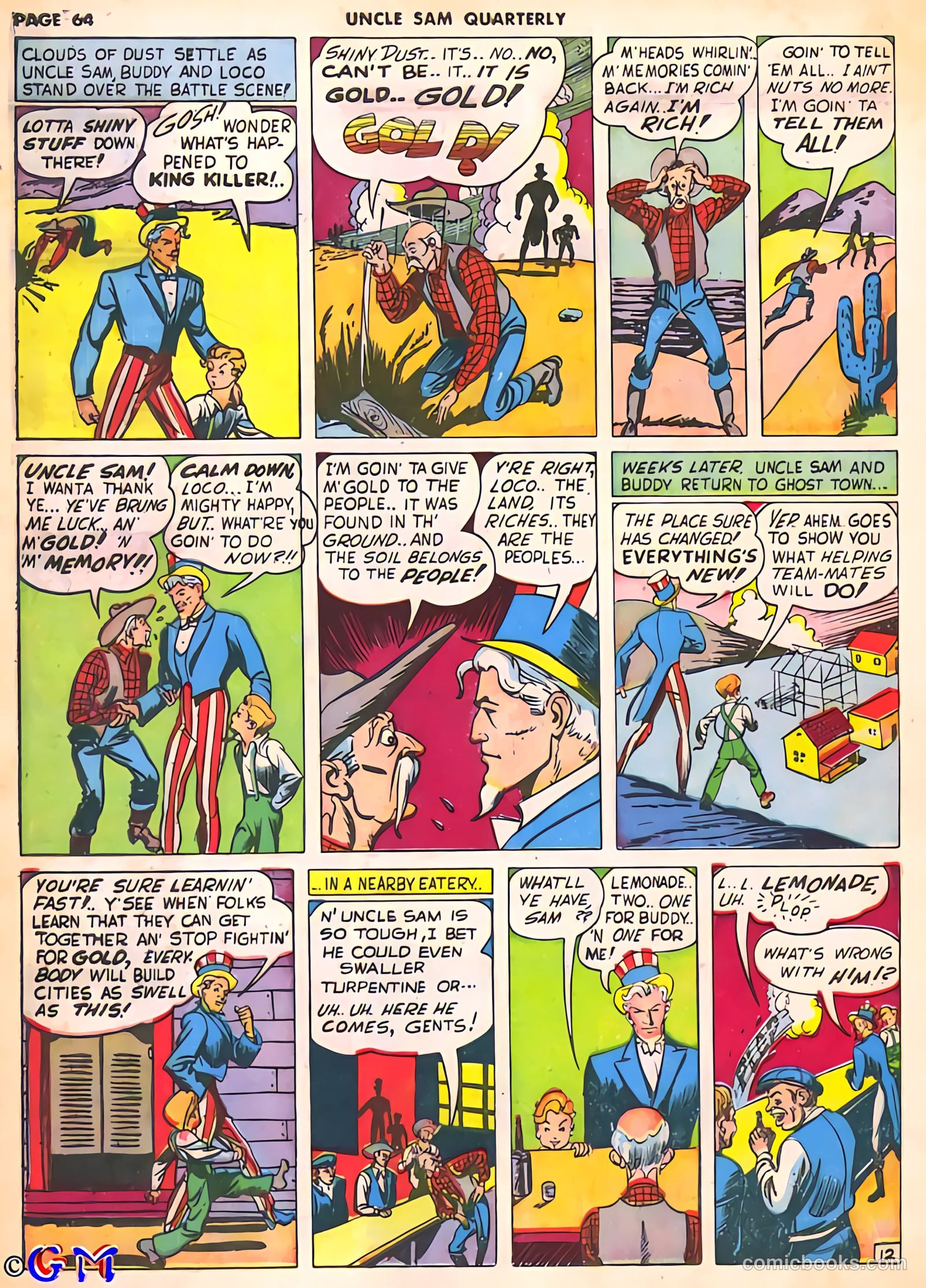 Uncle Sam Quarterly #2 — page 68 of 68