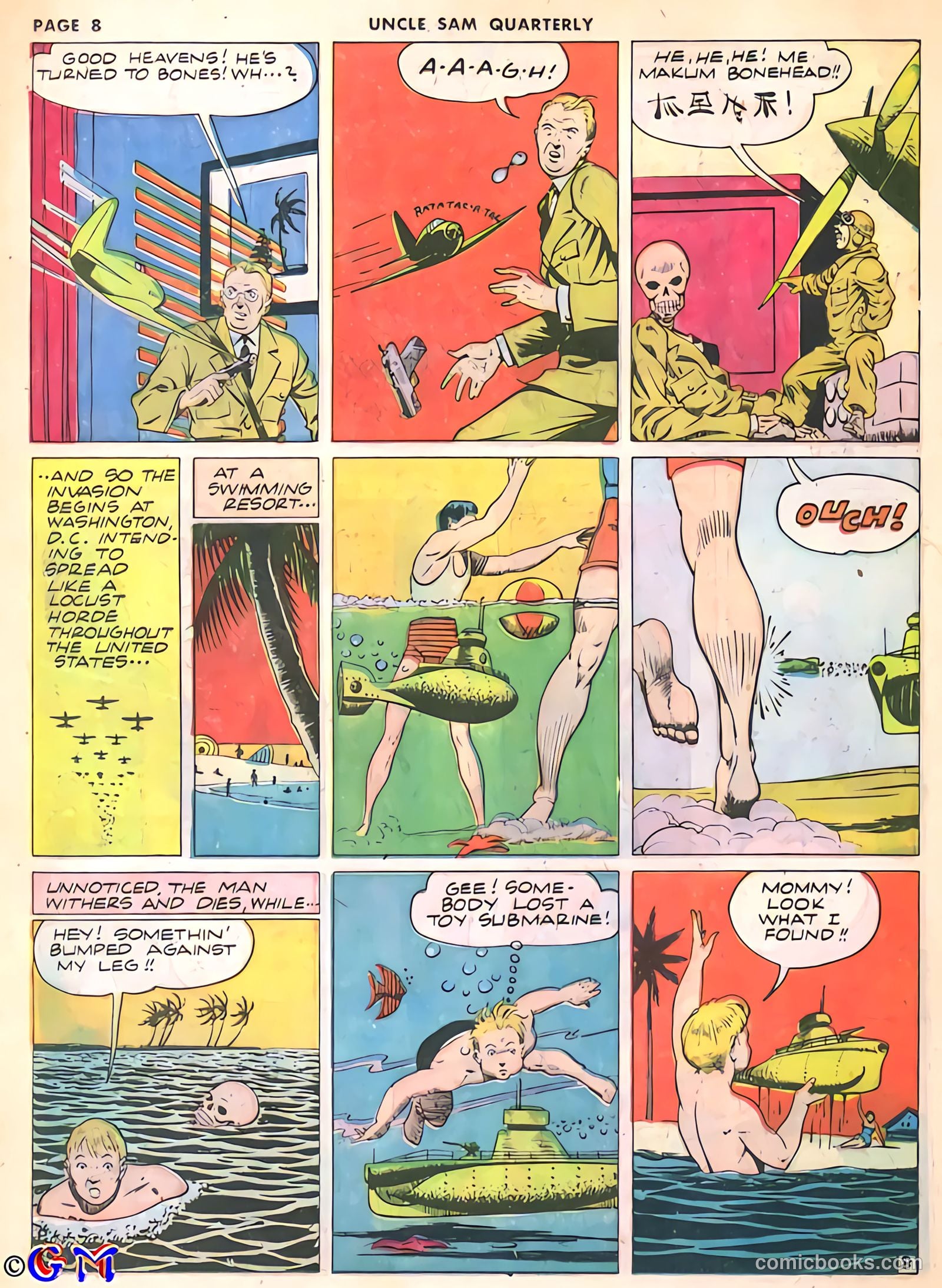 Uncle Sam Quarterly #3 — page 10 of 68