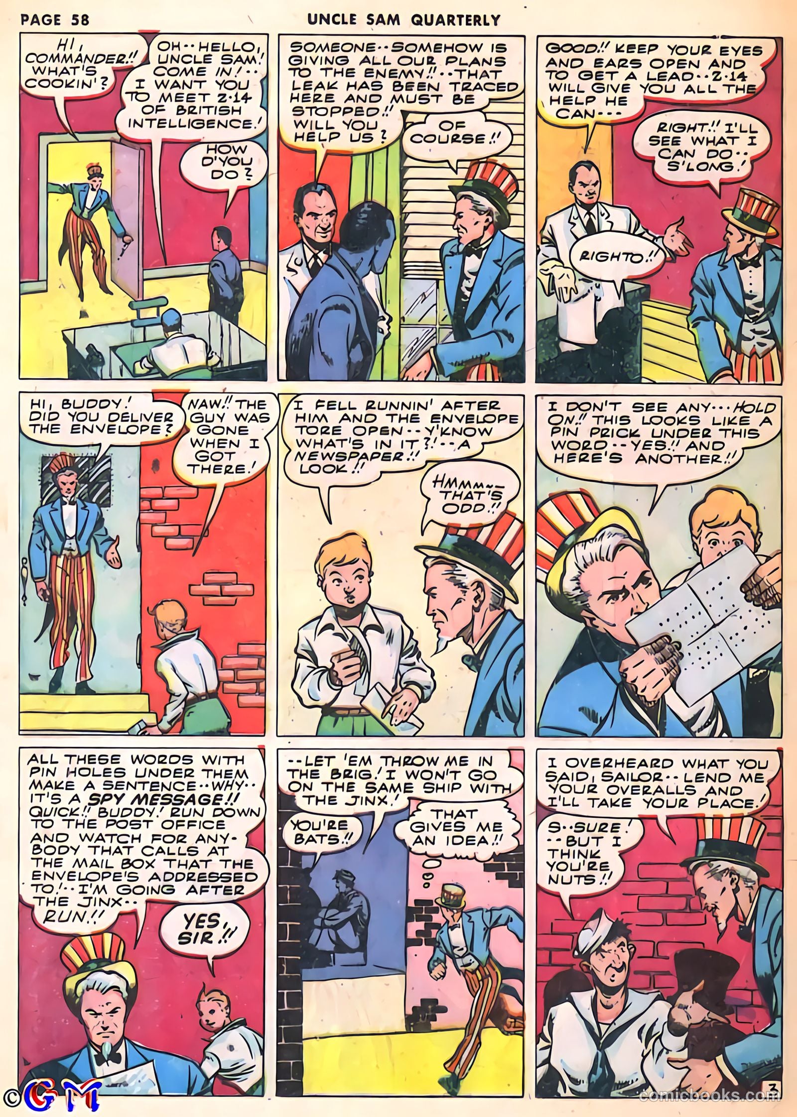 Uncle Sam Quarterly #3 — page 60 of 68