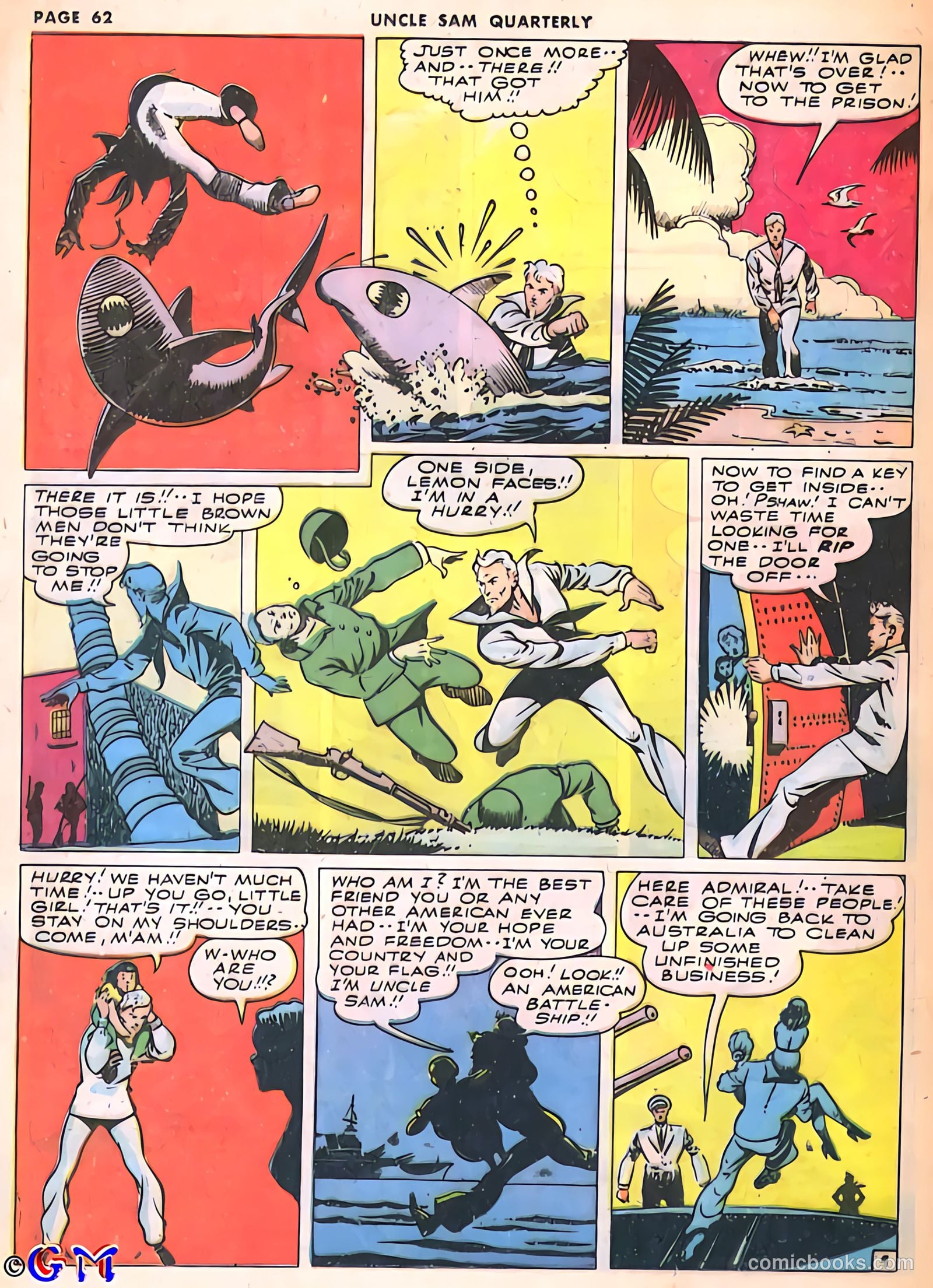 Uncle Sam Quarterly #3 — page 64 of 68