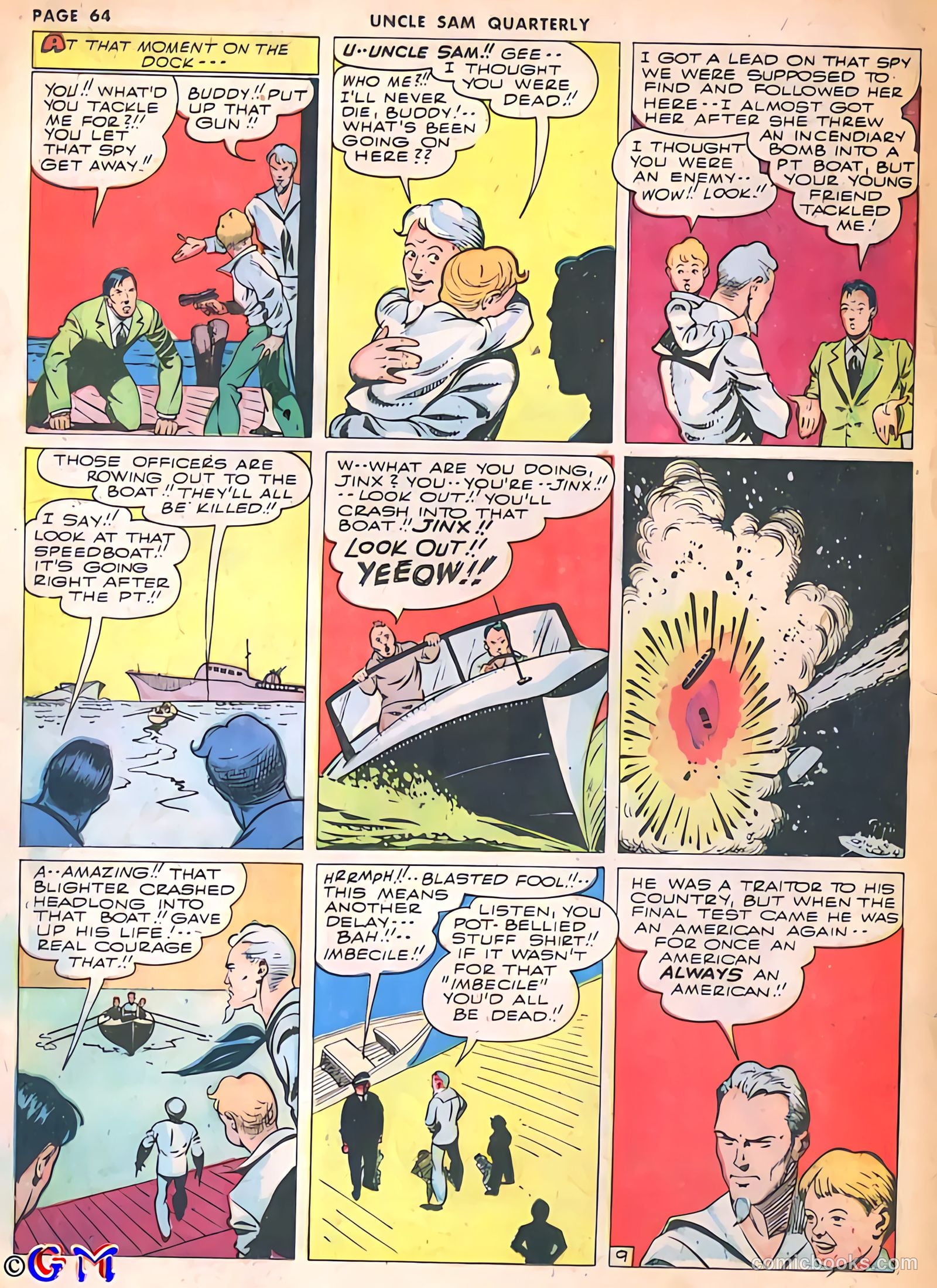Uncle Sam Quarterly #3 — page 66 of 68