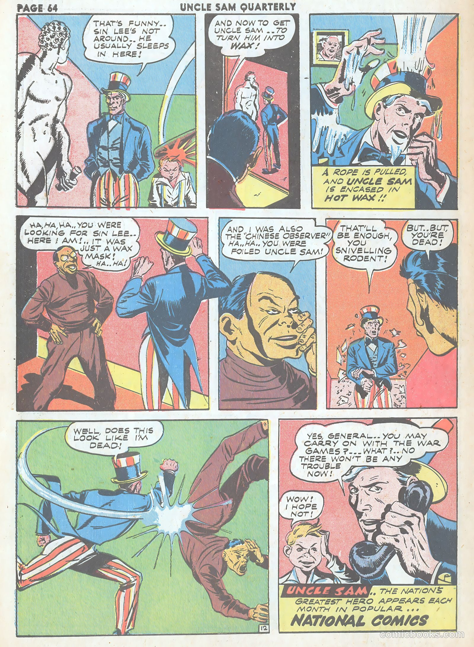 Uncle Sam Quarterly #5 — page 66 of 69