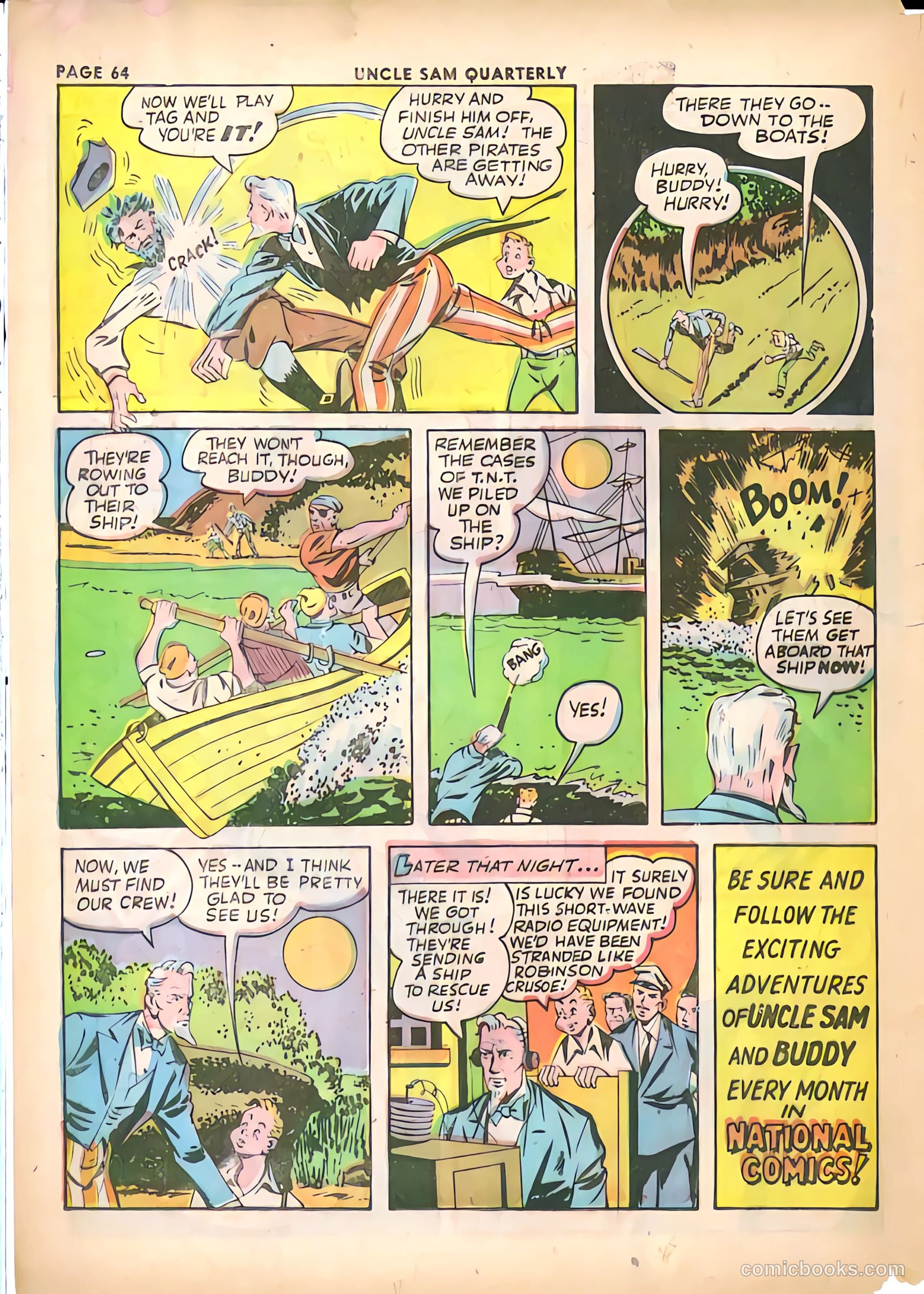 Uncle Sam Quarterly #7 — page 66 of 68